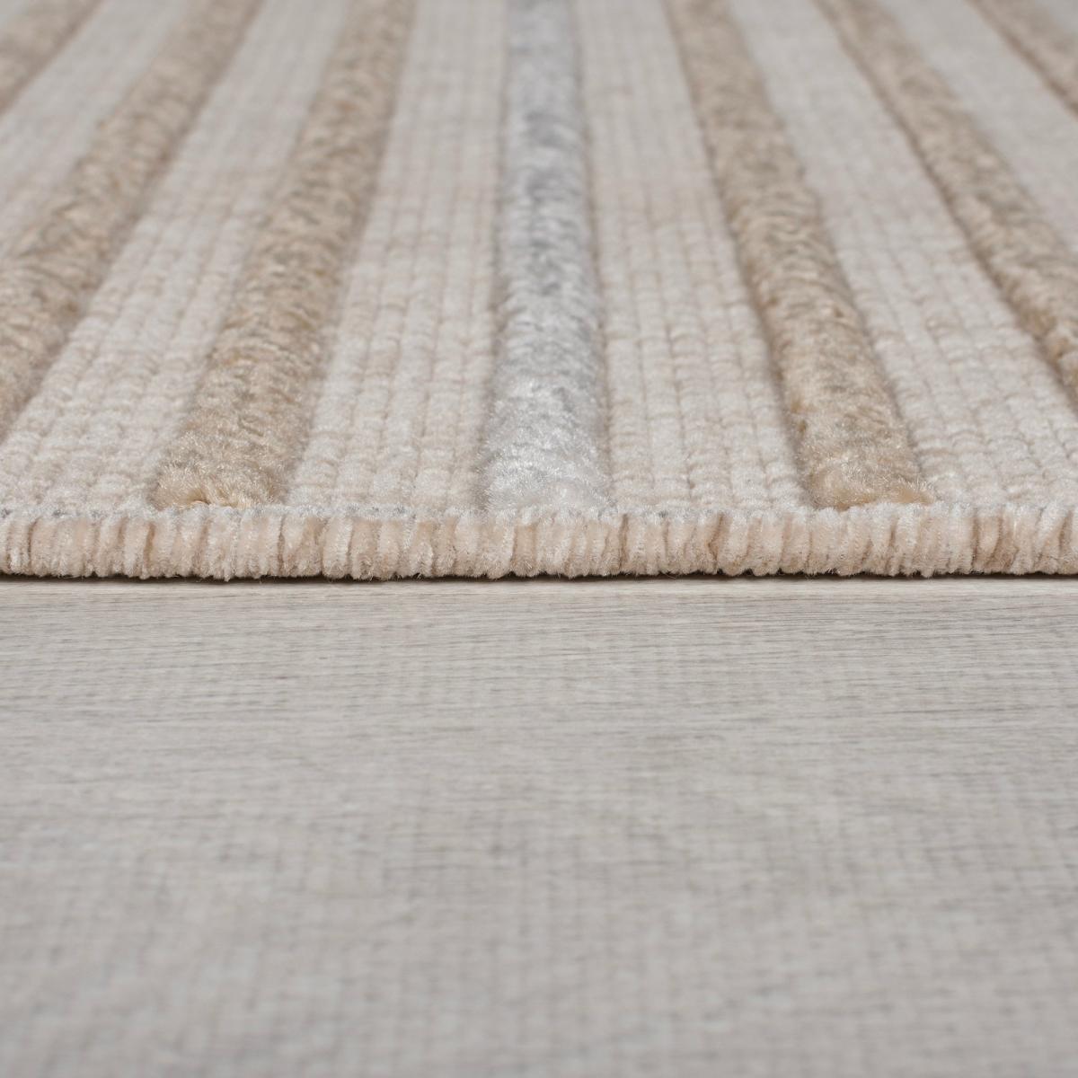 PractiRug Fletcher Stripe Washable Rug Fletcher Stripe Natural – image 4