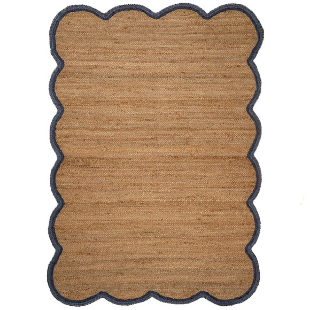 Kesia Scallop Textured Jute Rug – image 5