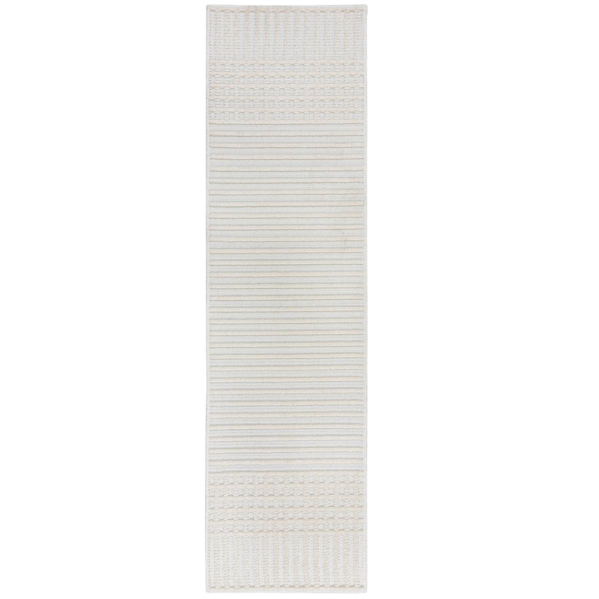 PractiRug Fletcher Stripe Washable Runner Cream – image 2