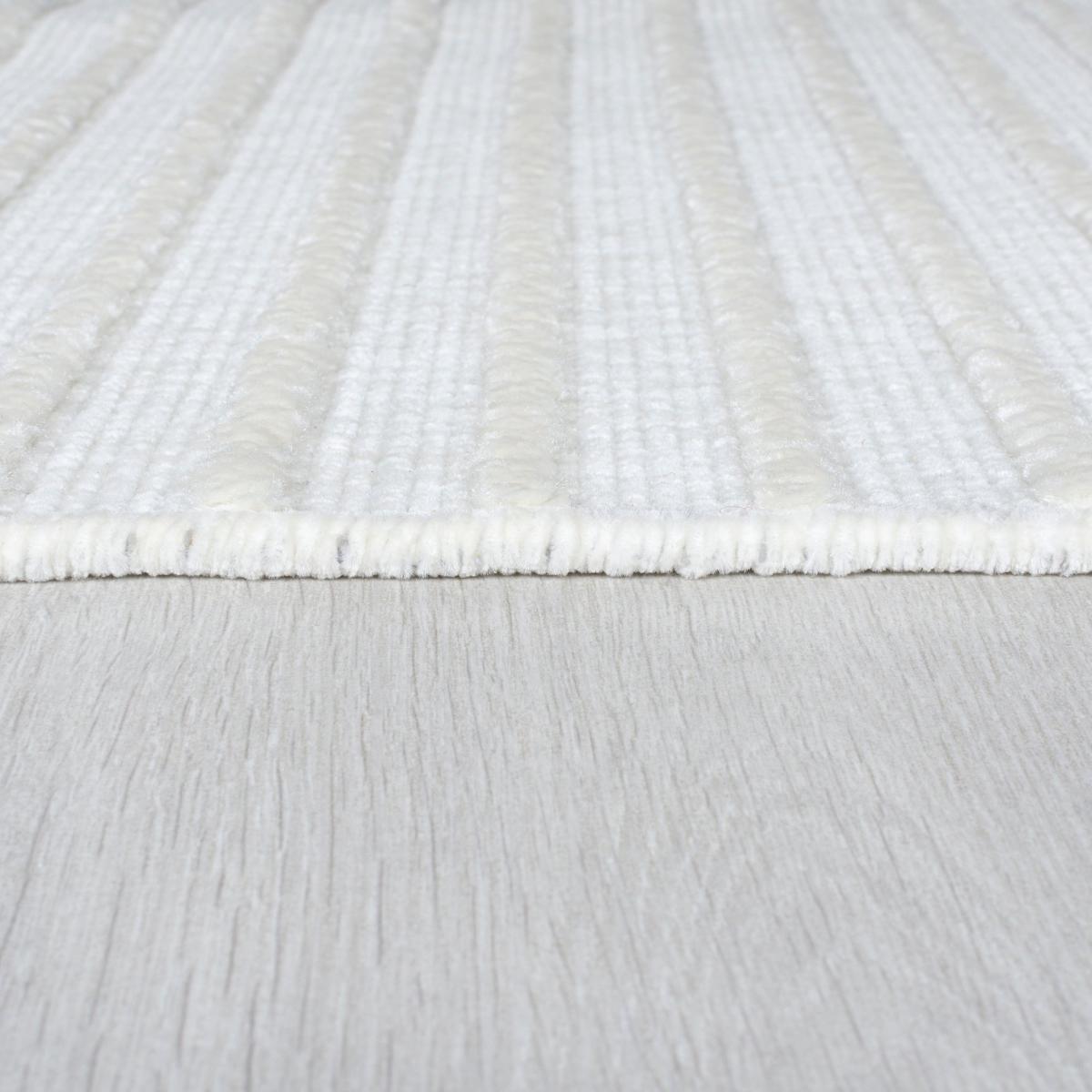PractiRug Fletcher Stripe Washable Runner Cream – image 4