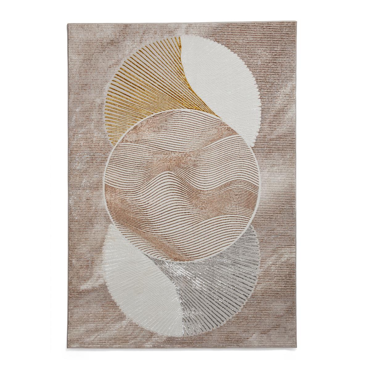 Creation Ribbed Art Deco Rug – image 5