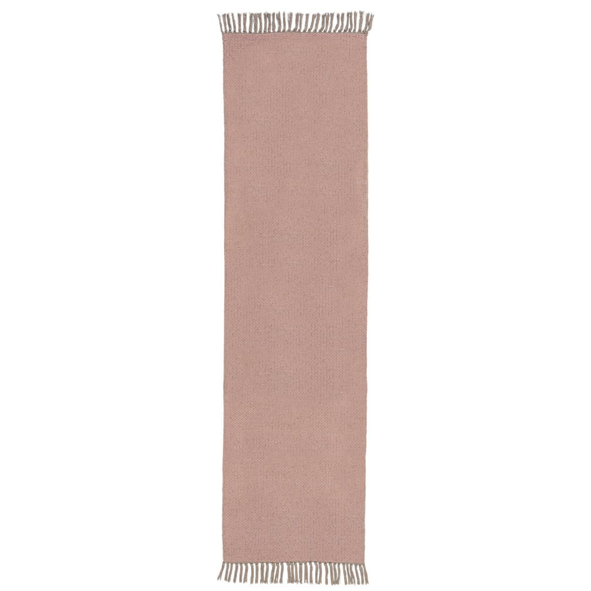 Reversible Cotton Runner Pink/Grey – image 3