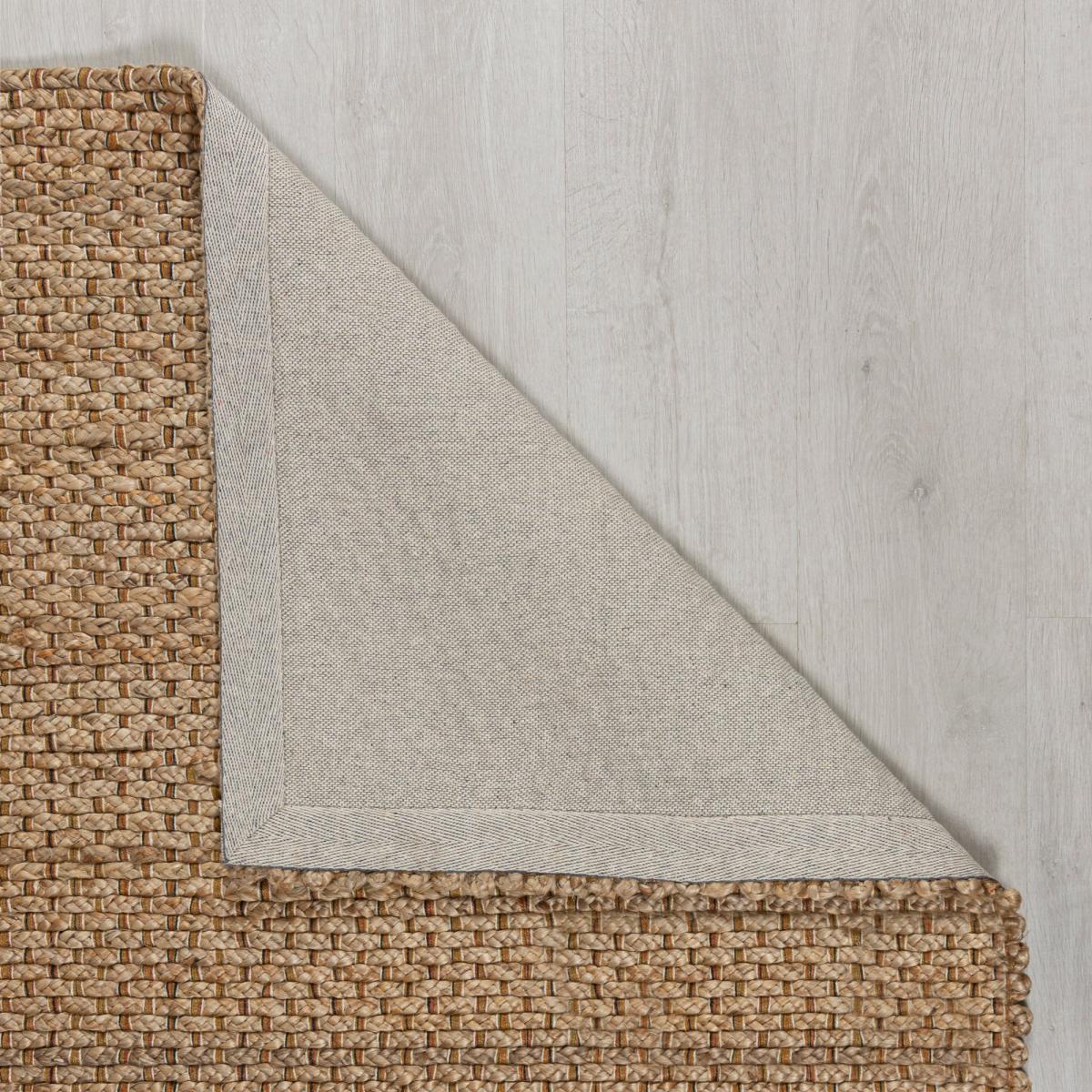 Chunky Jute Woven Rug Natural – image 3