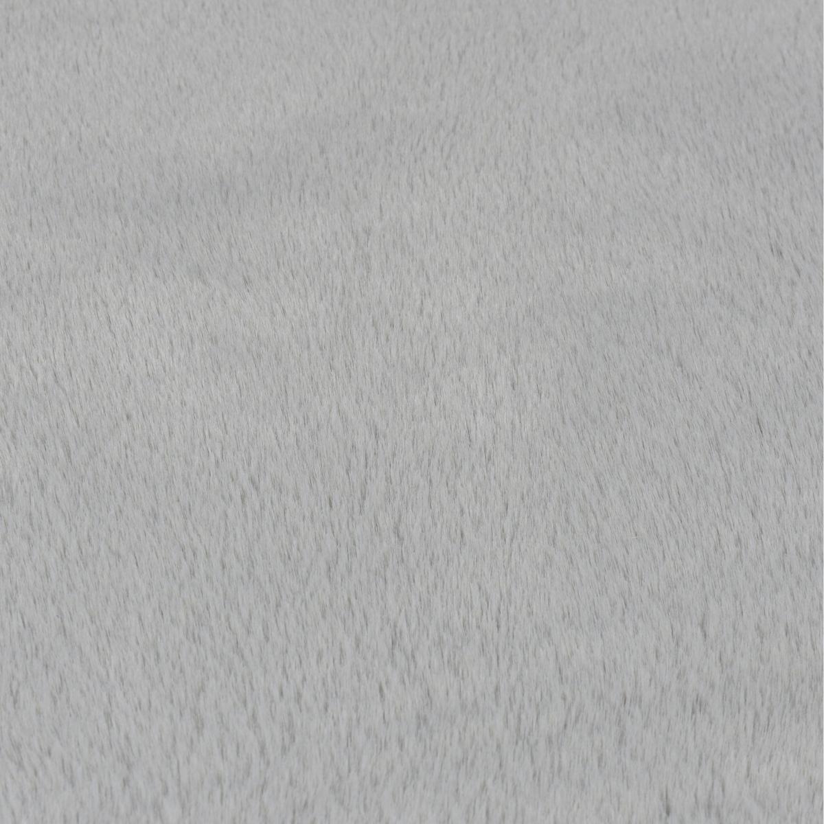 Supersoft Faux Fur Quad Rug Supersoft Grey – image 3