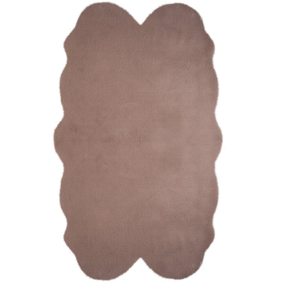 Supersoft Faux Fur Quad Rug Supersoft Grey – image 6