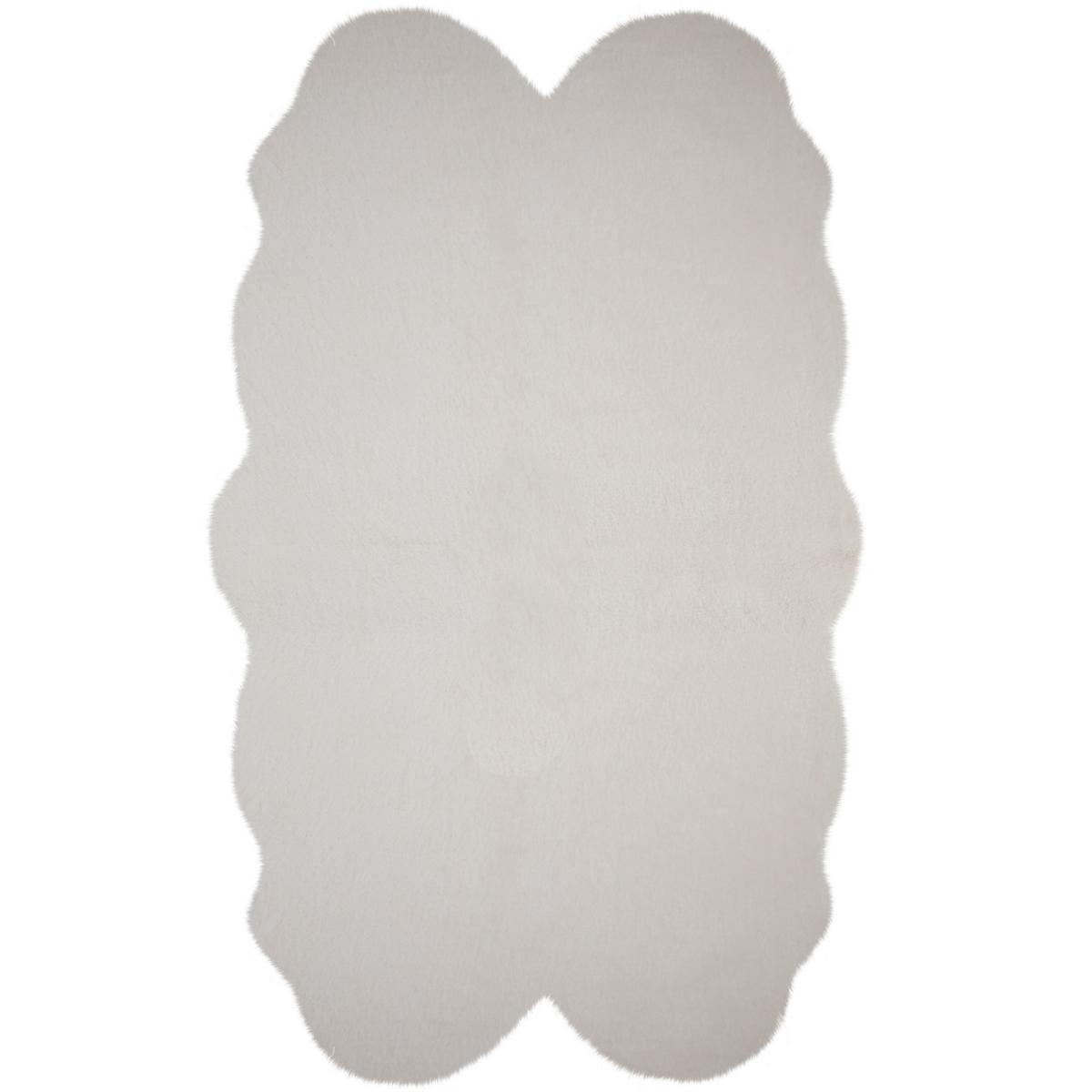 Supersoft Faux Fur Quad Rug Supersoft Grey – image 7