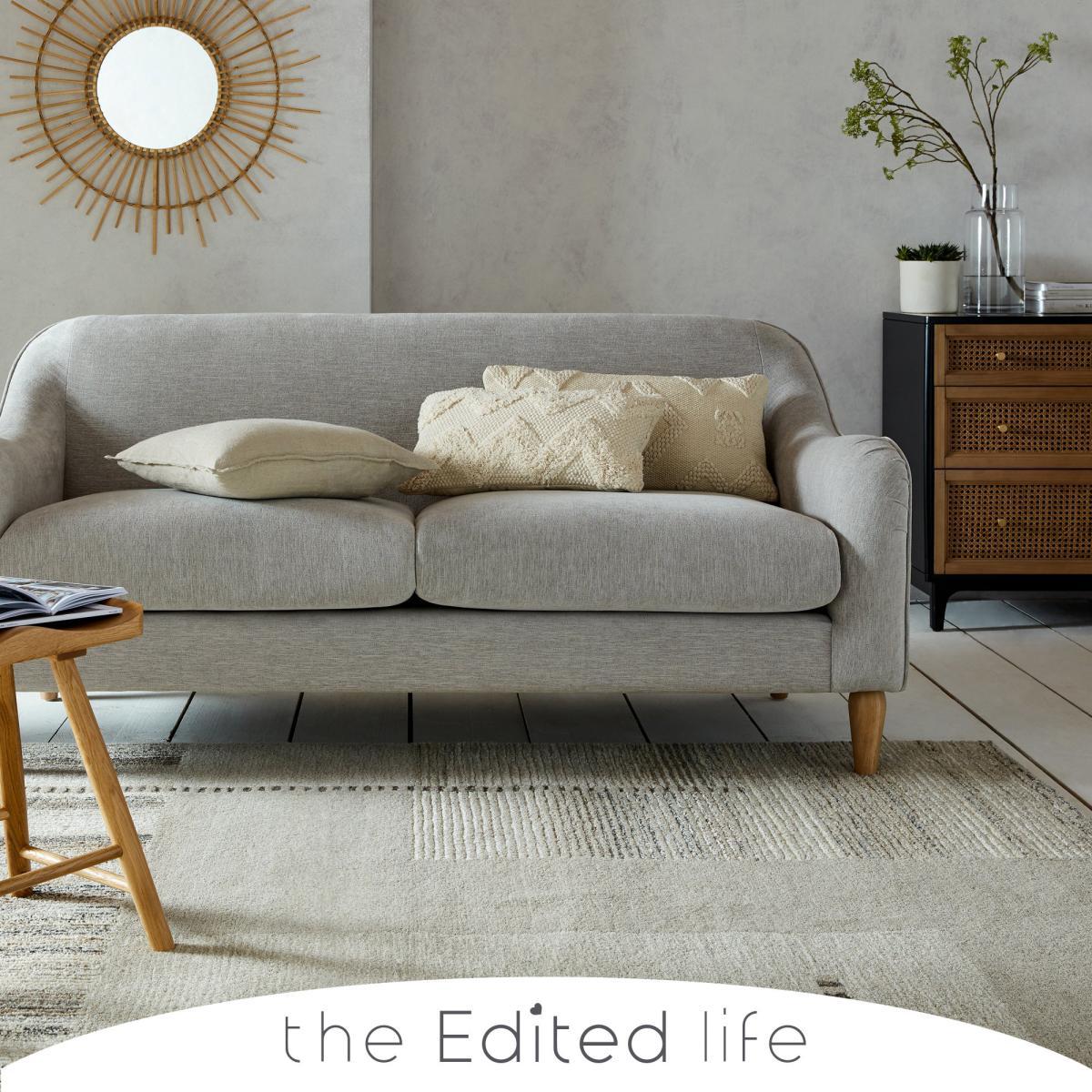 Undyed Wool Rug Brown – image 1