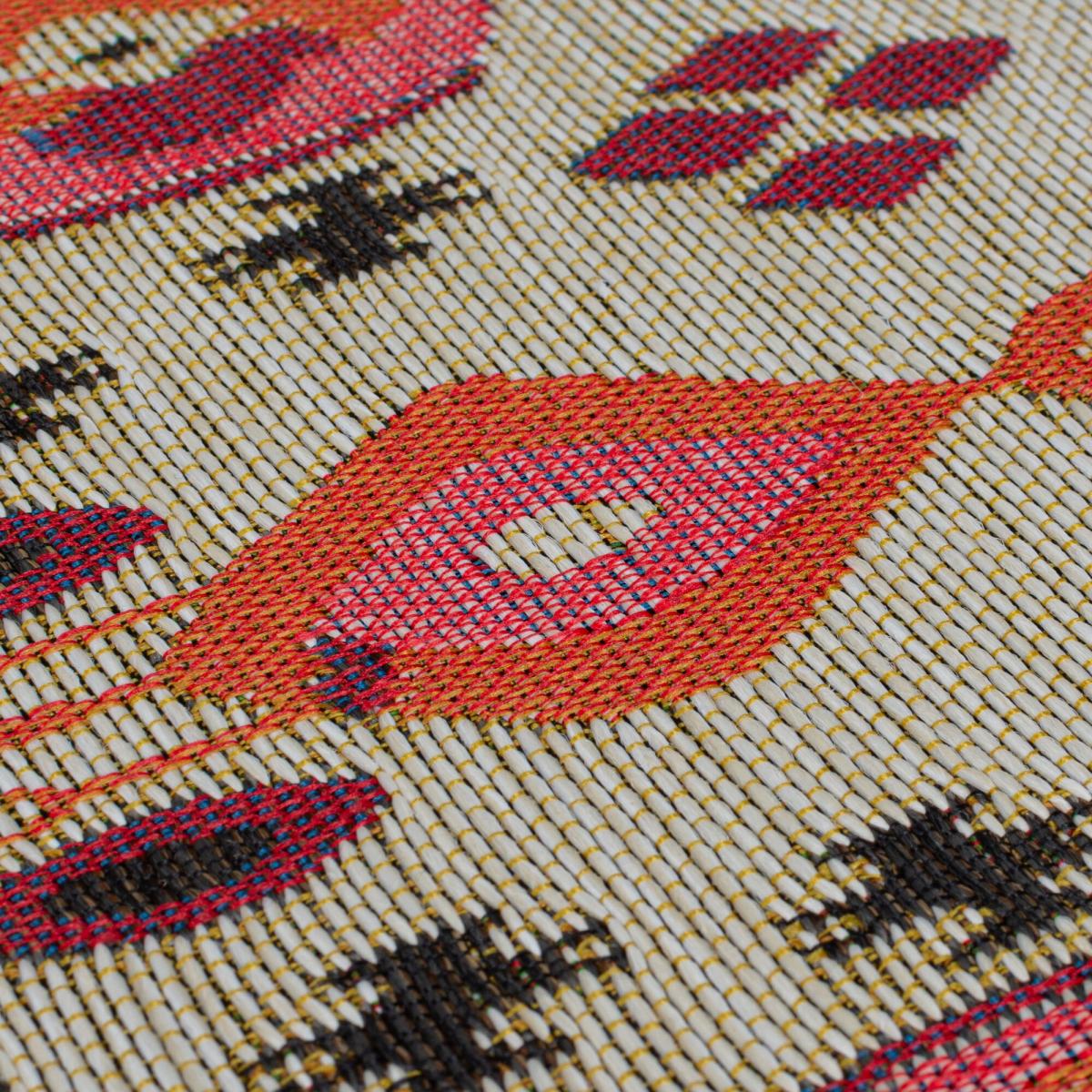Jaipur Indoor Outdoor Traditional Rug Pink – image 2