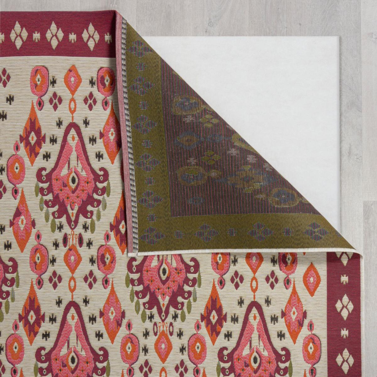 Jaipur Indoor Outdoor Traditional Rug Pink – image 3