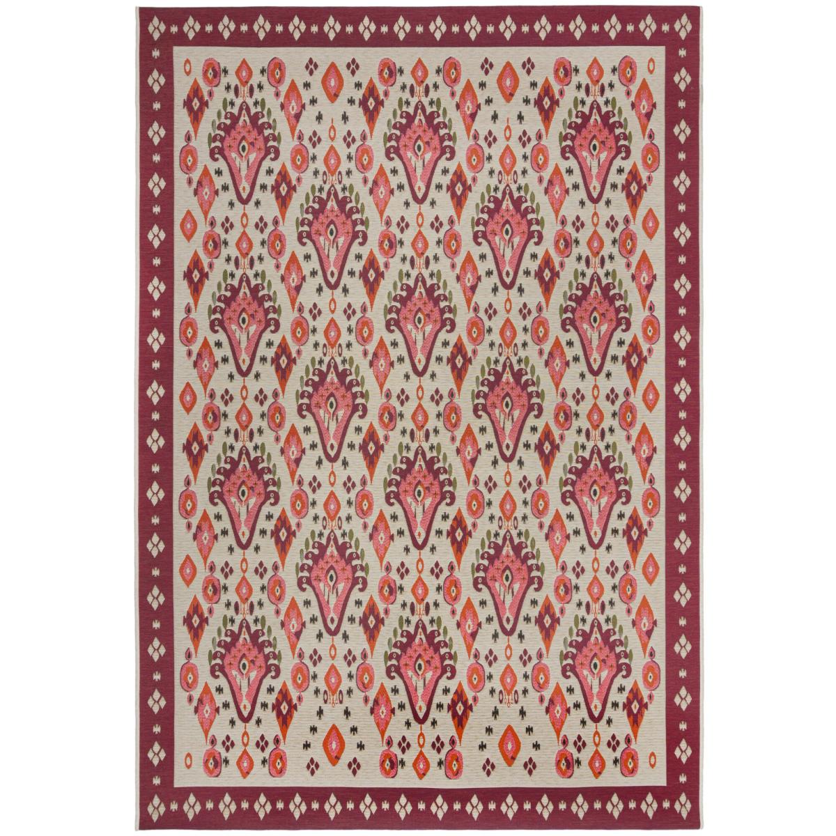 Jaipur Indoor Outdoor Traditional Rug Pink – image 5