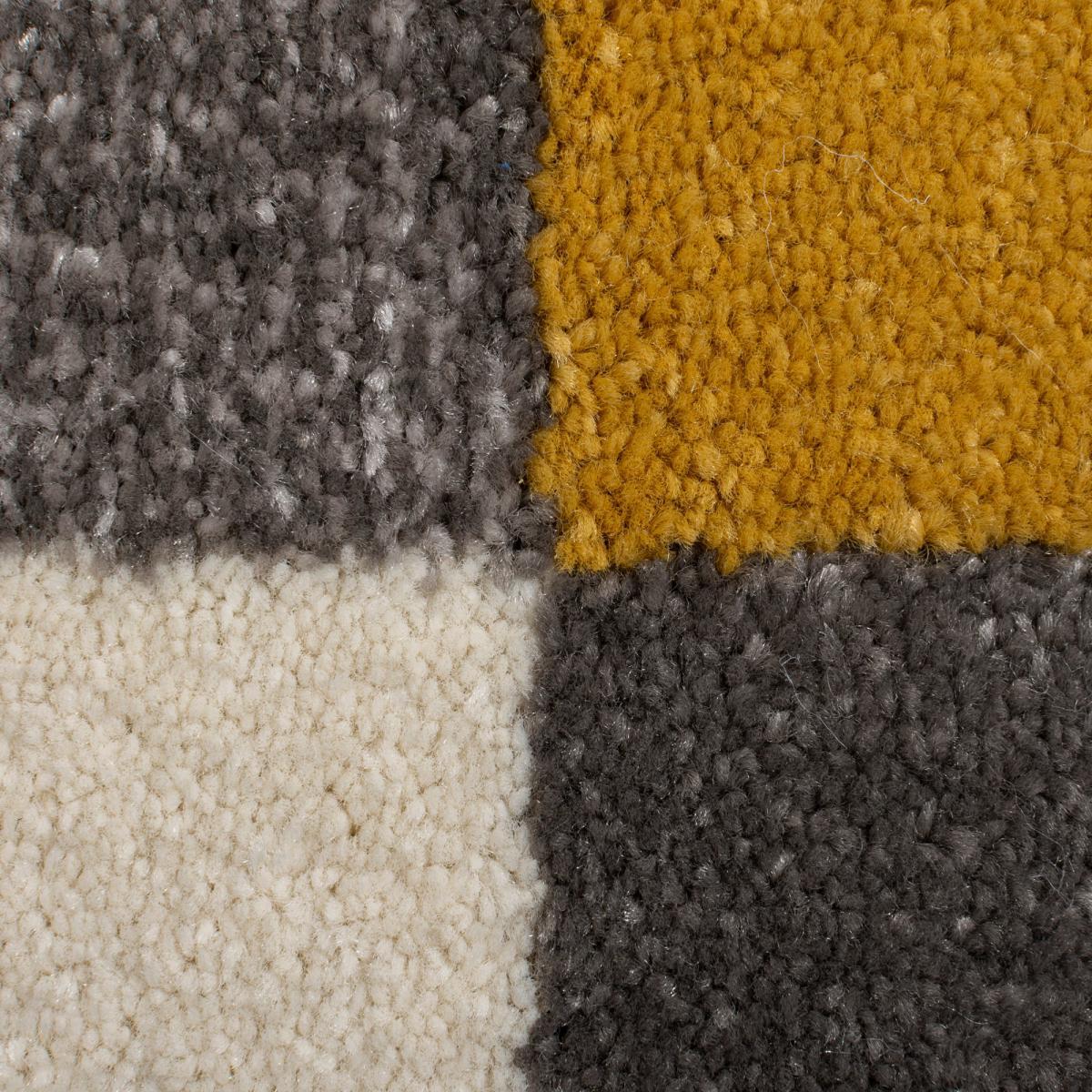 Alcazar Geometric Rug Alcazar Geo Grey Ochre – image 3