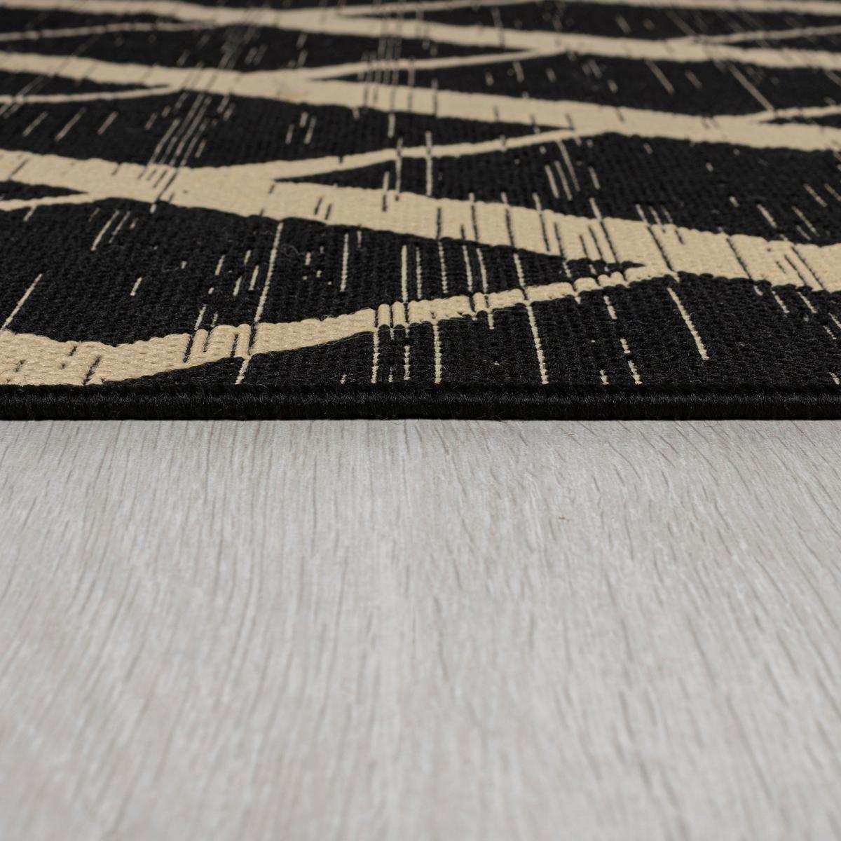 Souk Indoor Outdoor Rug Souk Black and Beige – image 4