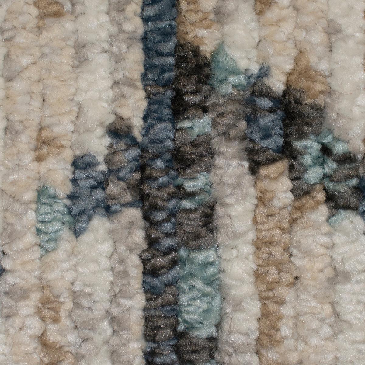 Neruda Rug Blue, Brown and White – image 2