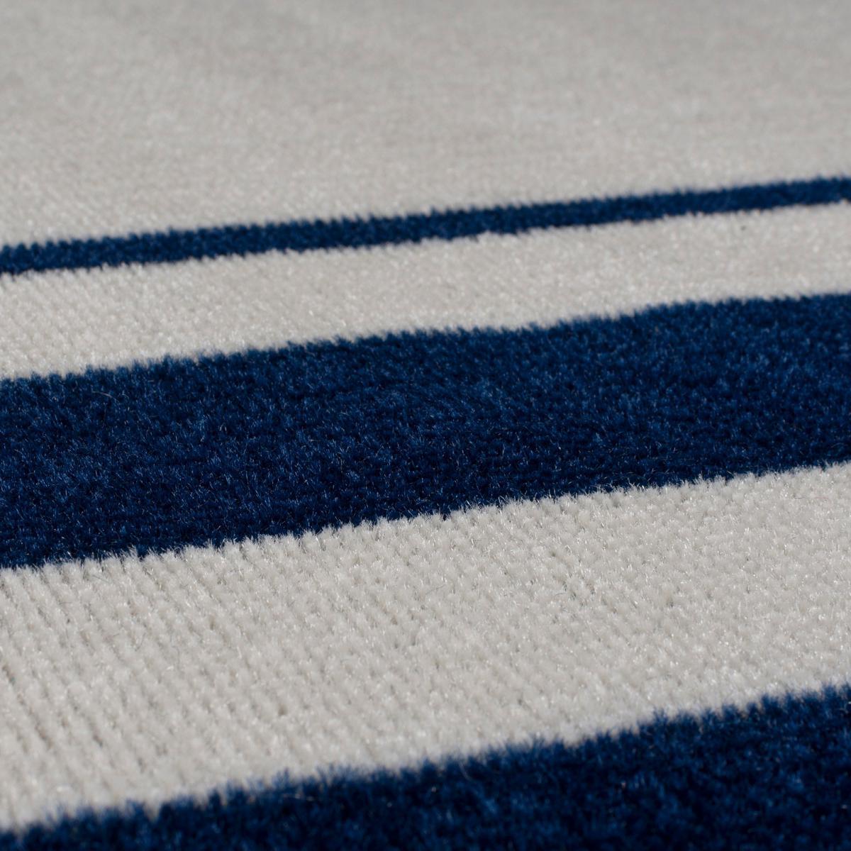 Ives Border Indoor Outdoor Rug Navy (Blue) – image 3