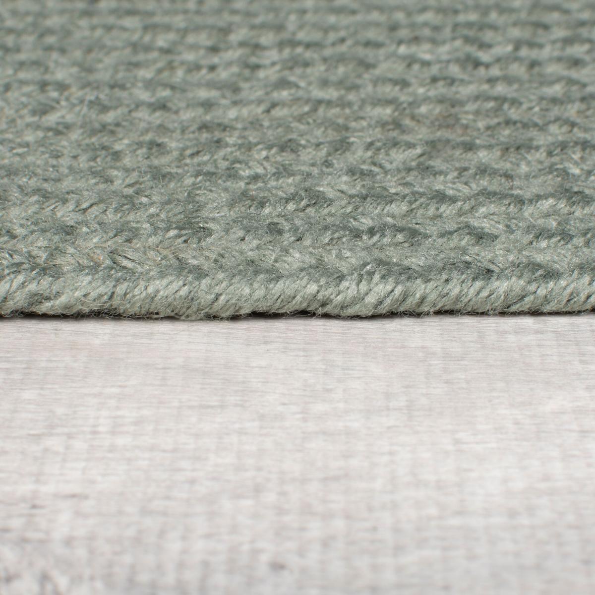 Jute Effect Indoor Outdoor Round Rug – image 4