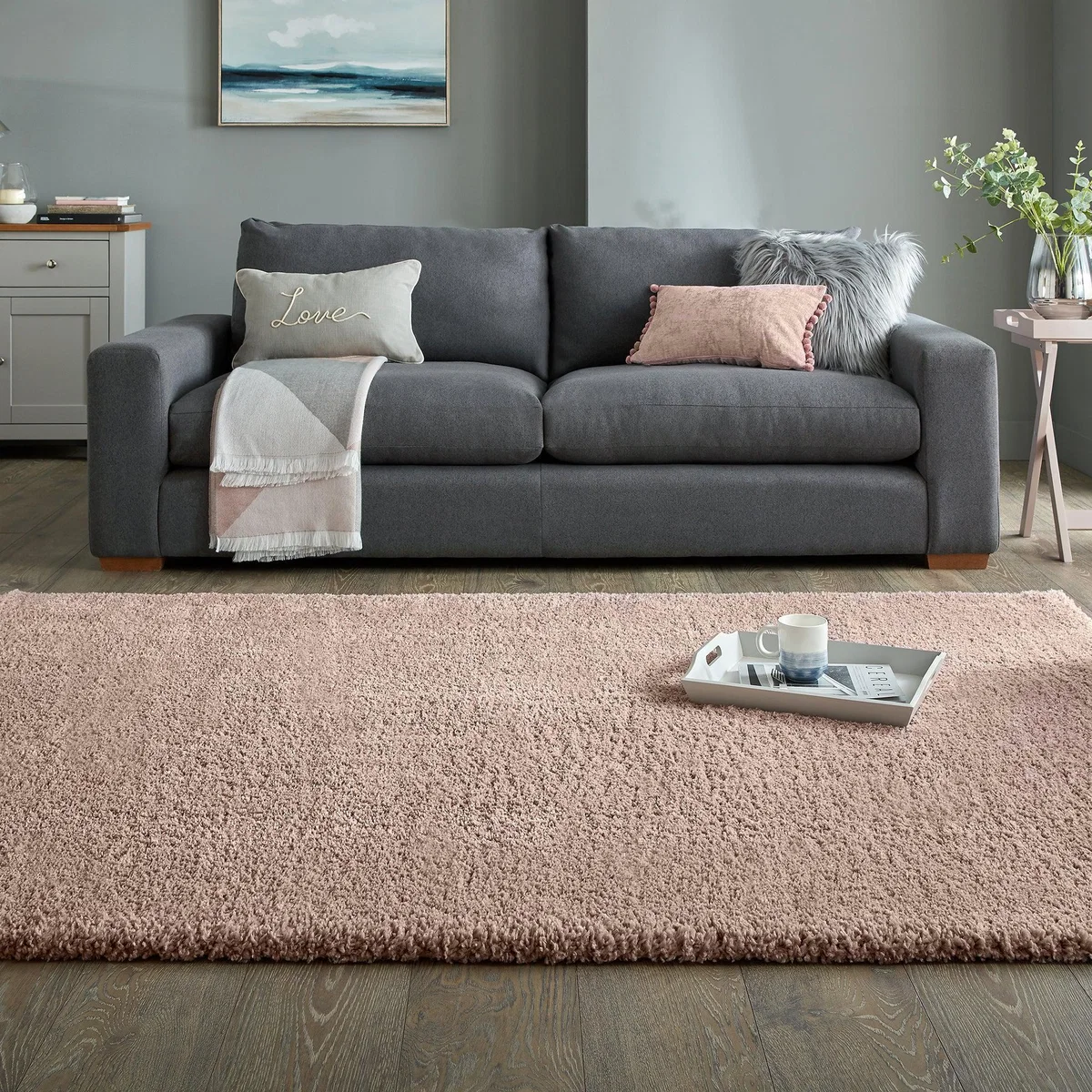 Cosy Teddy Rug Brown – image 3