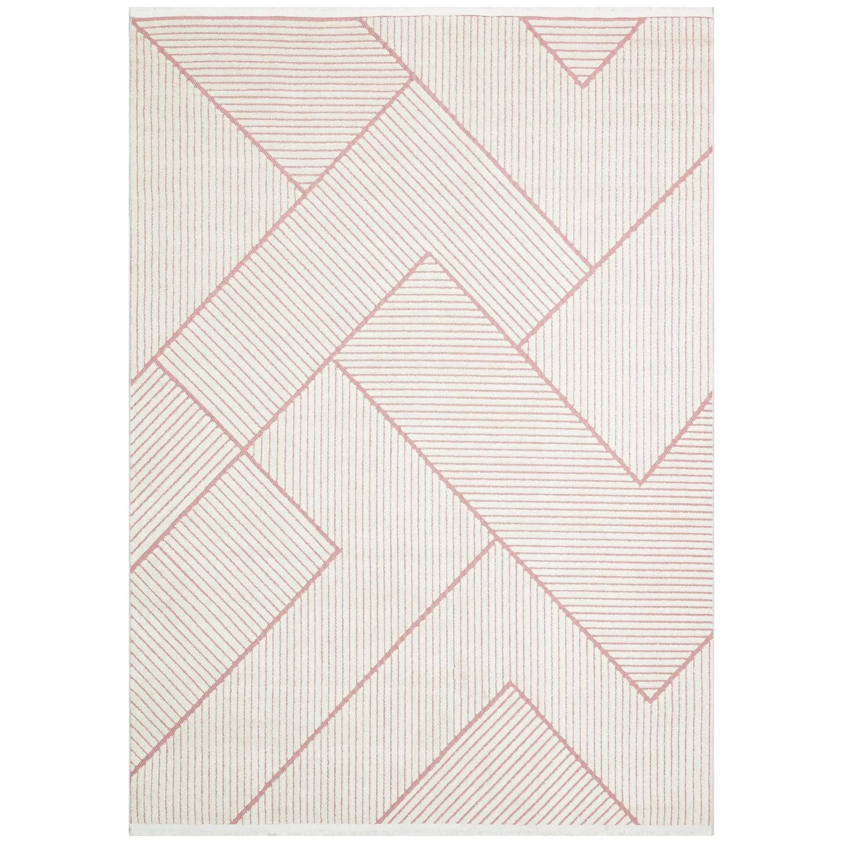 Jazz Chevron Indoor Outdoor Rug Jazz Rose – image 3