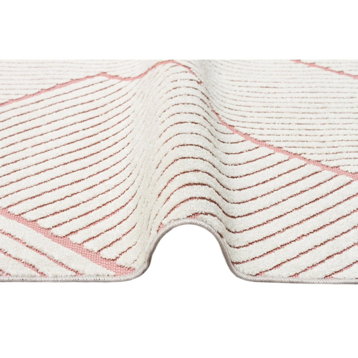 Jazz Chevron Indoor Outdoor Rug Jazz Rose – image 5