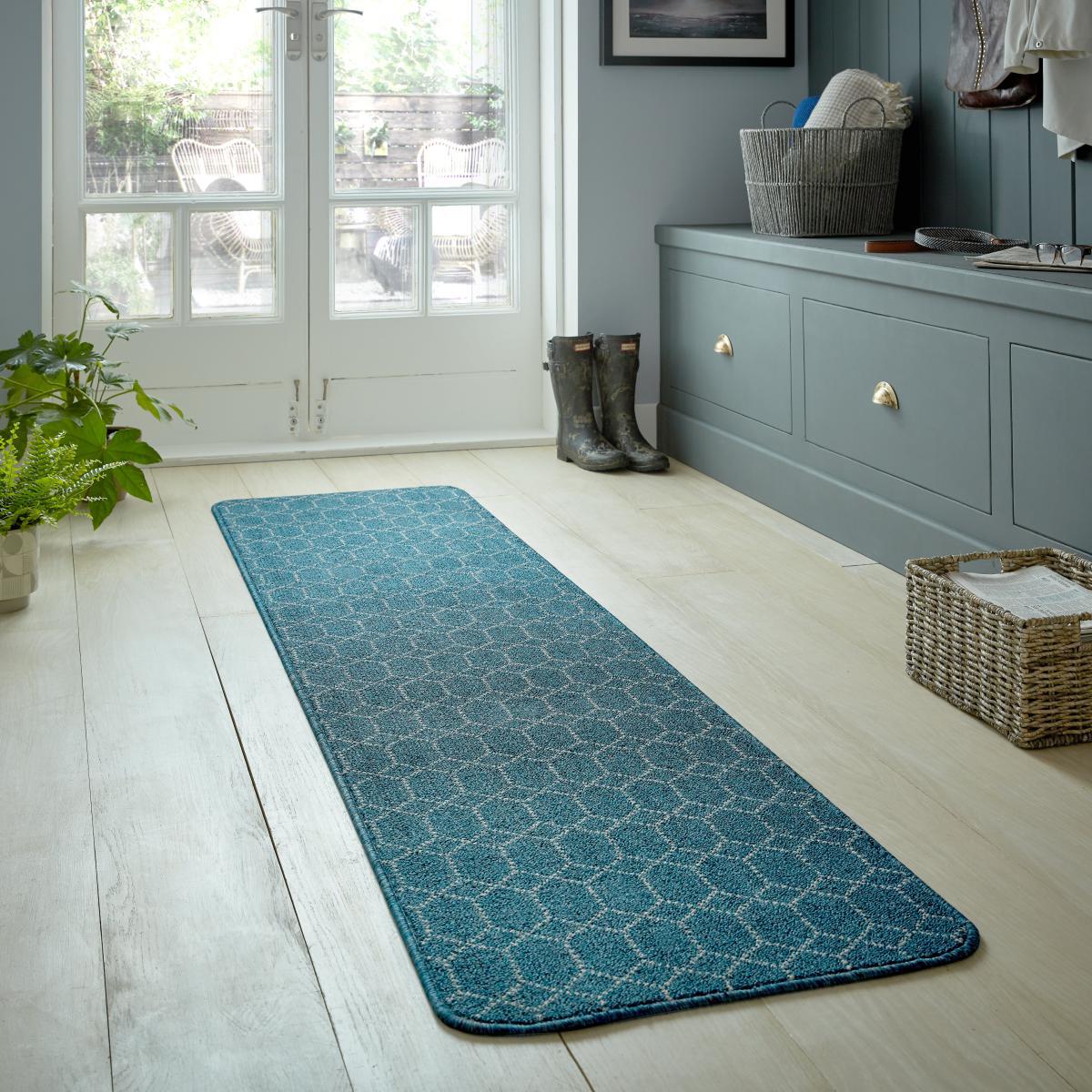 Orion Washable Runner Orion Navy – image 1