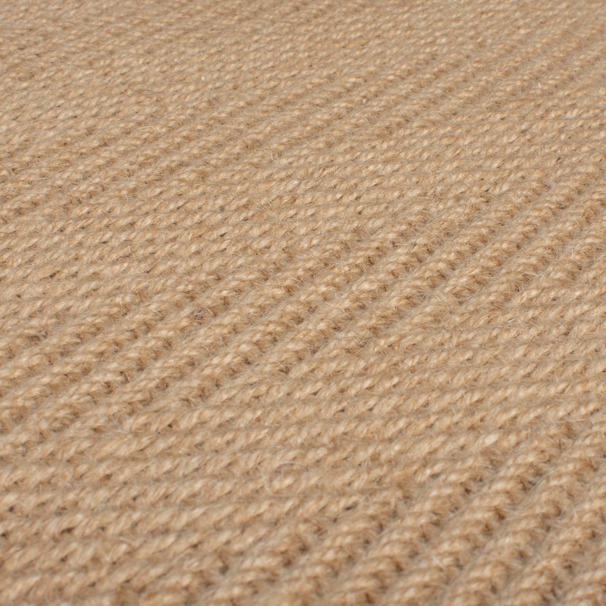 Herringbone Border Rug Herringbone Border Natural – image 3