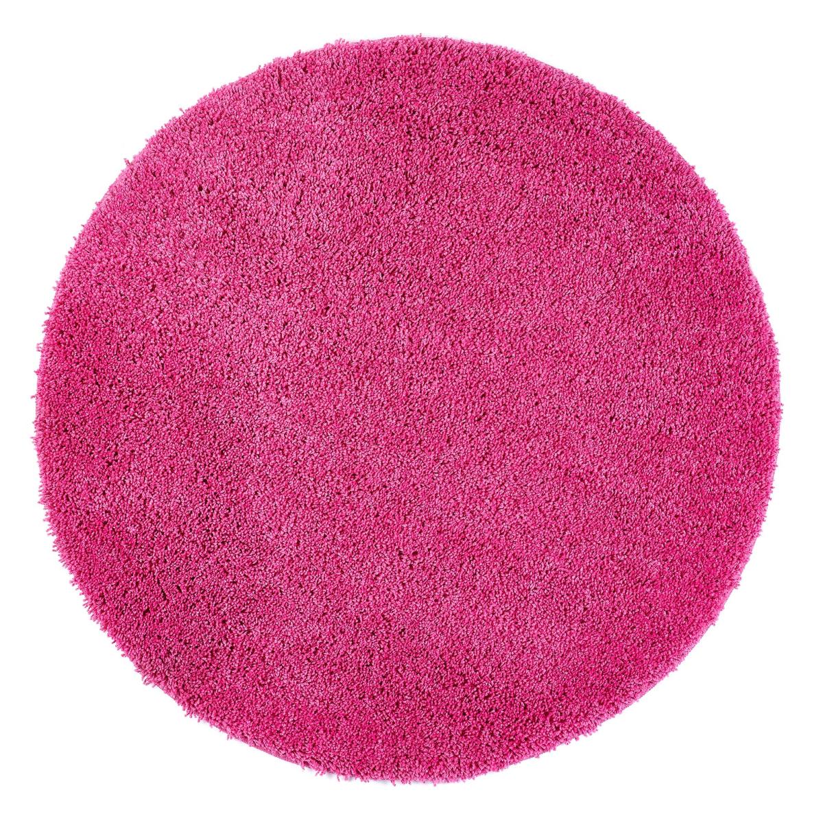Marvel Shaggy Washable Circle Rug Marvel Shaggy Fuchsia – image 2
