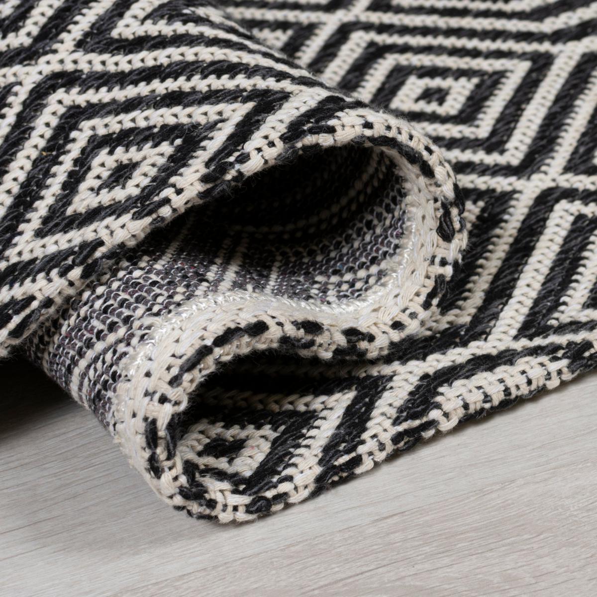Pappel Geometric Rug Blue – image 3