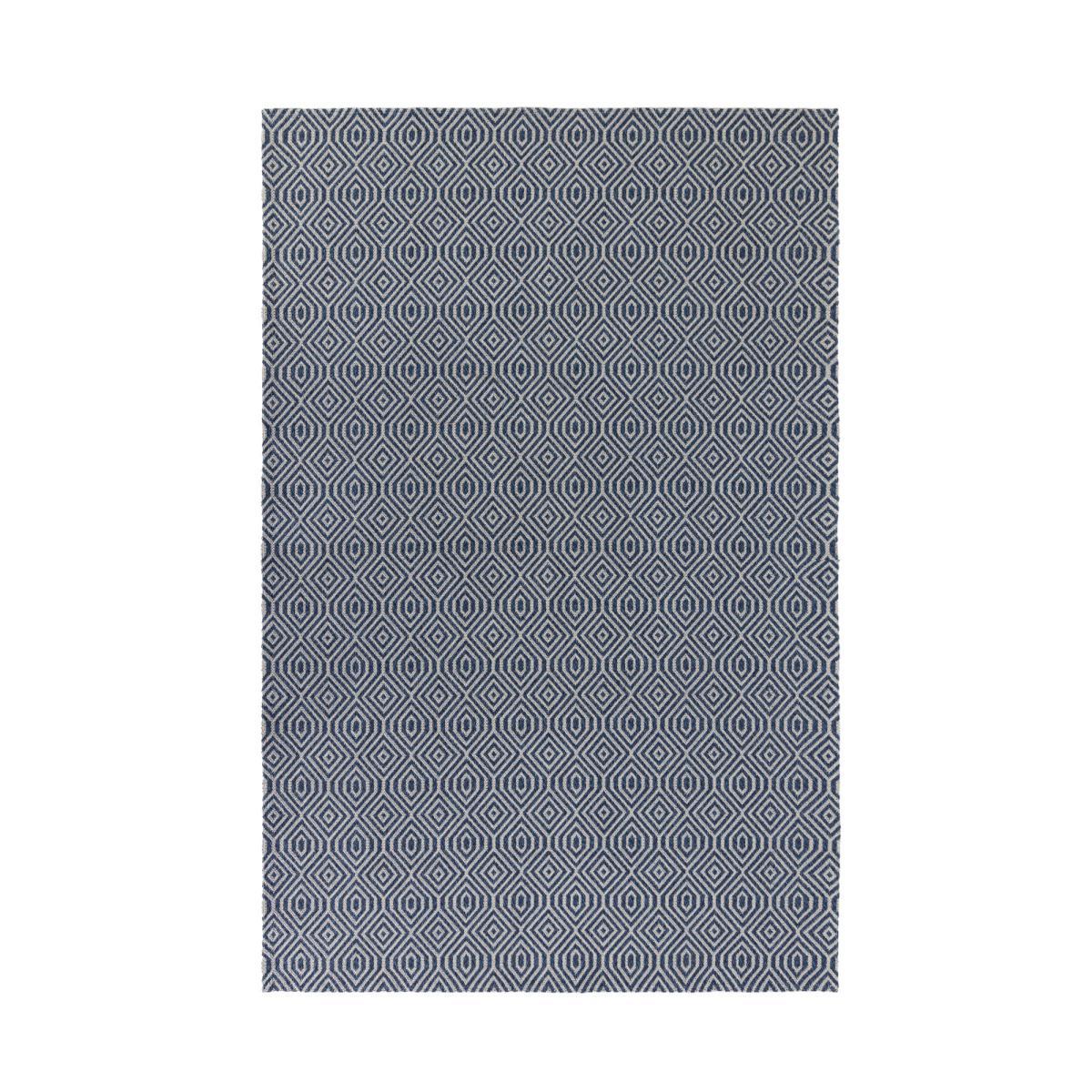 Pappel Geometric Rug Blue – image 6