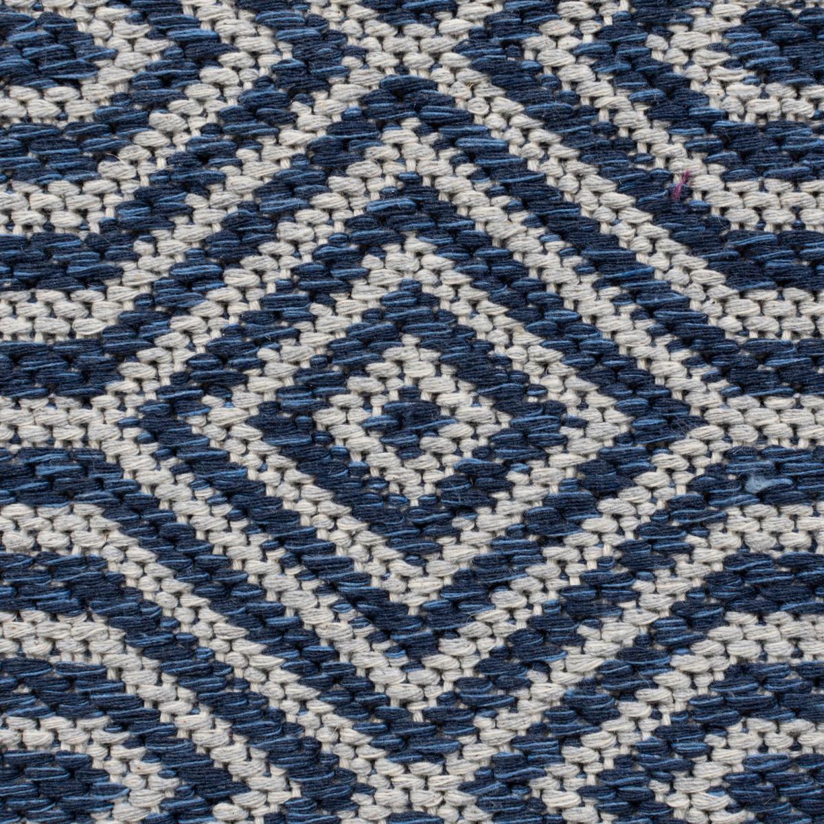 Pappel Geometric Rug Blue – image 9