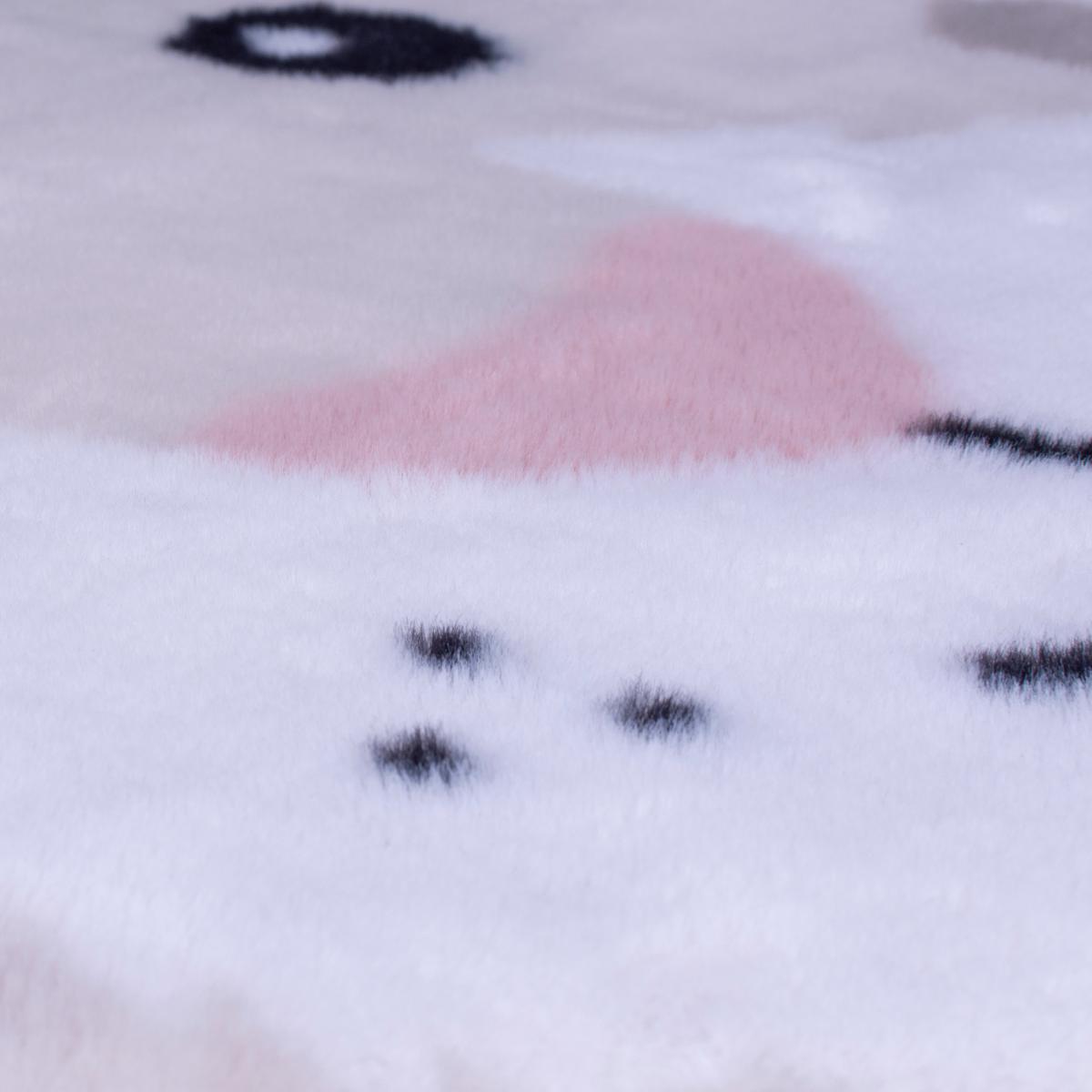 Lola Snow Leopard Rug White – image 3