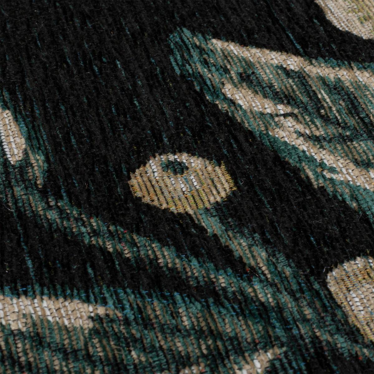 Cheetah Chenille Flatweave Rug MultiColoured – image 3