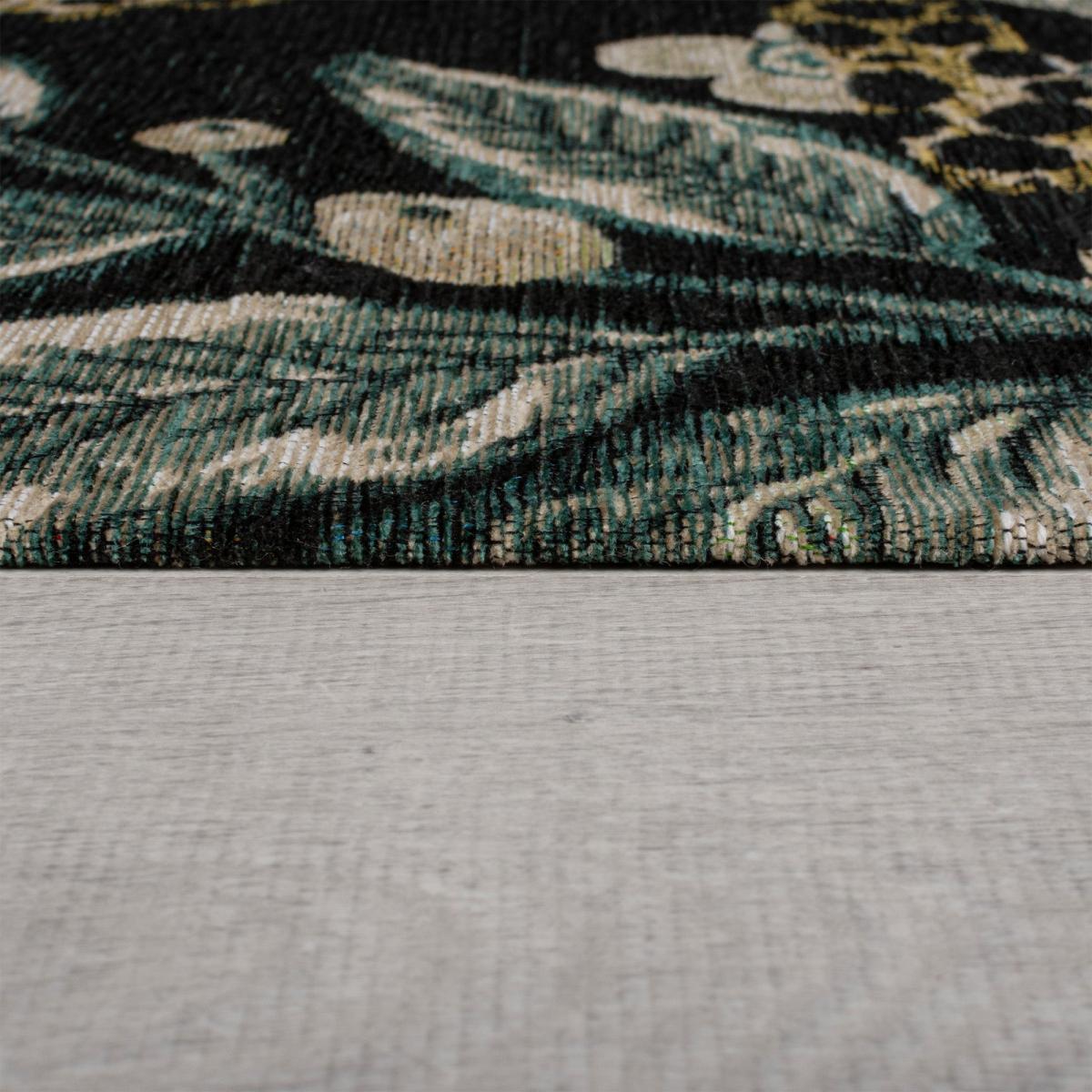 Cheetah Chenille Flatweave Rug MultiColoured – image 4