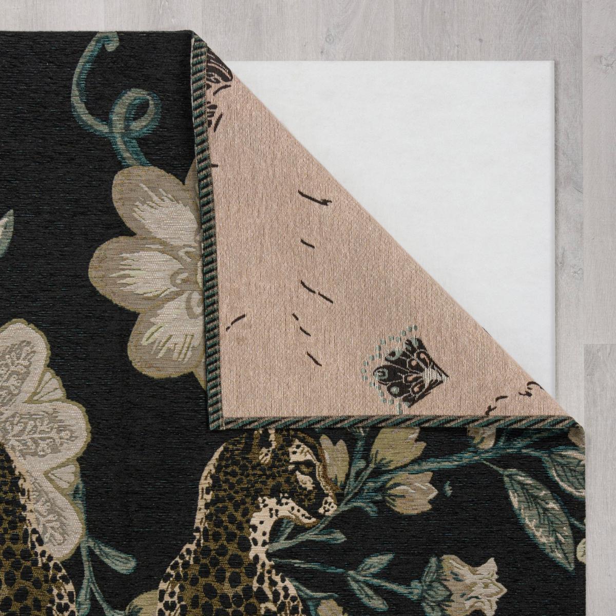 Cheetah Chenille Flatweave Rug MultiColoured – image 5