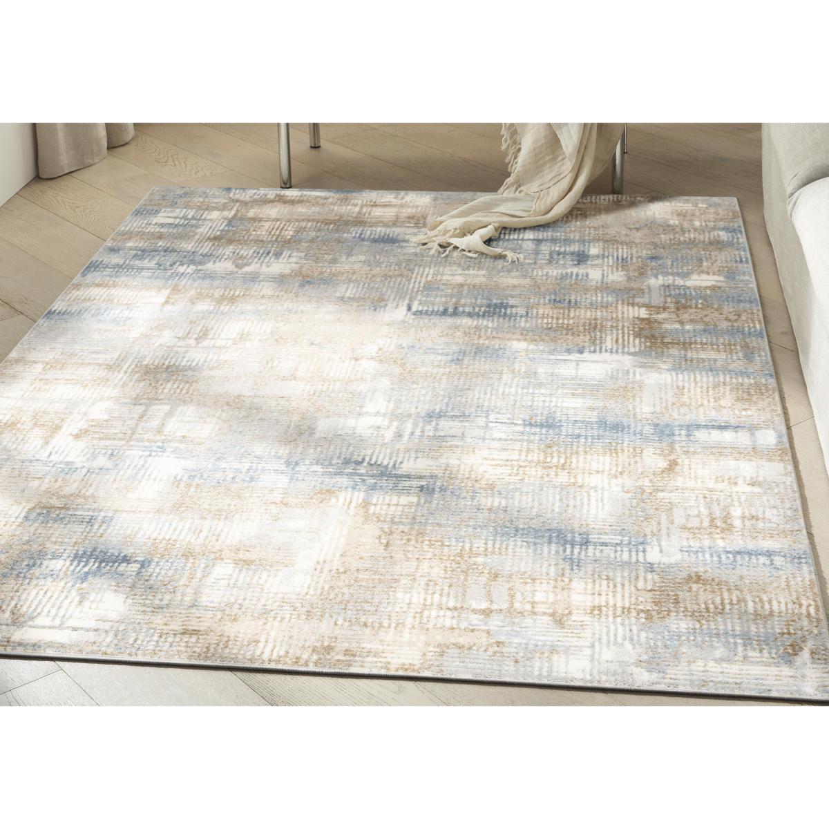 Calvin Klein Rush Blue Beige Rug - 100cm-x-152cm – image 2