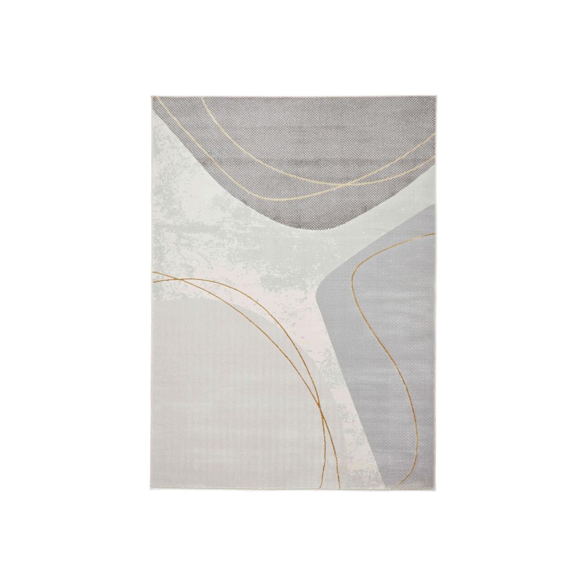 Juno Rug - 200cm-x-290cm - Gold & Grey – image 1