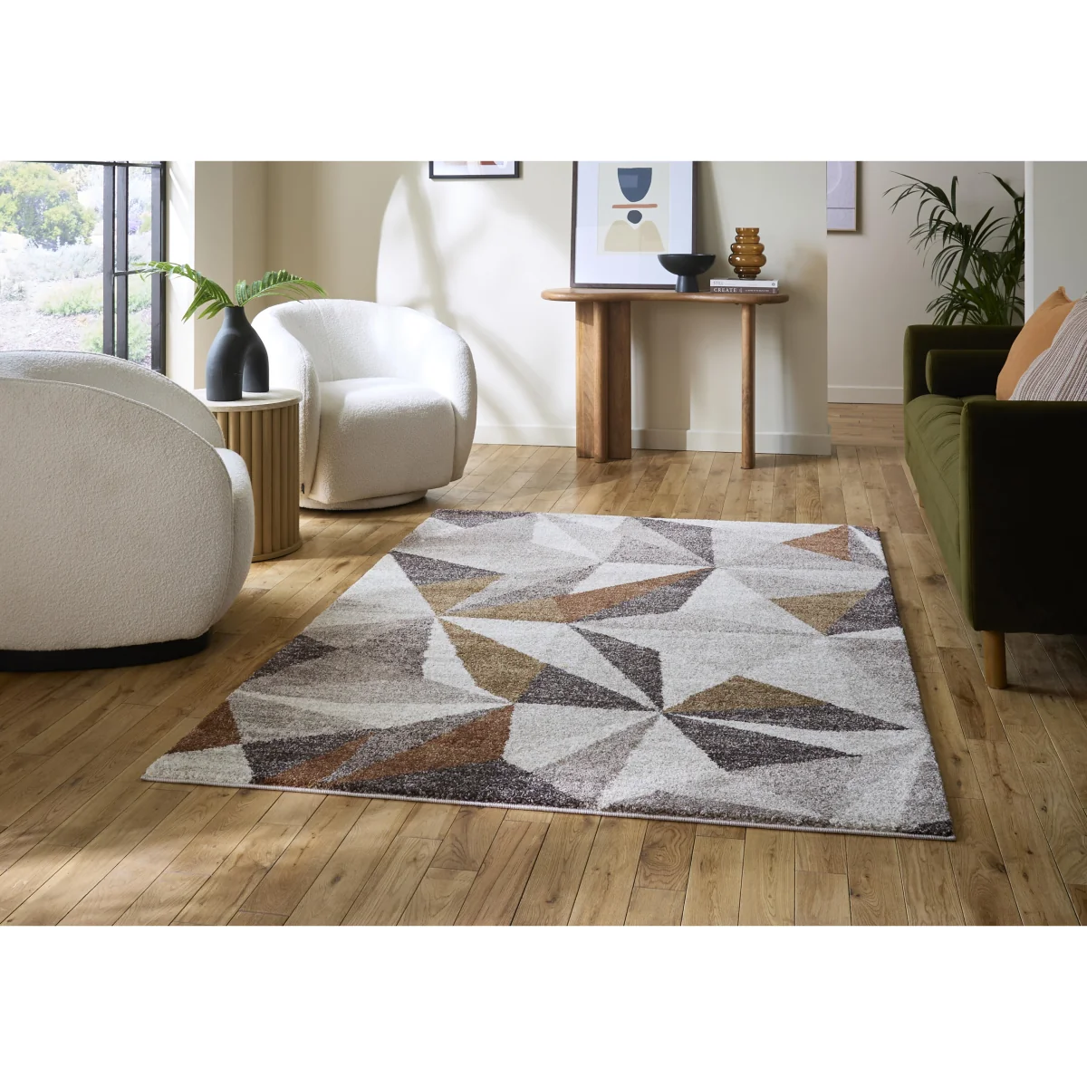 Nola Faceted Rug - 160cm-x-230cm – image 2