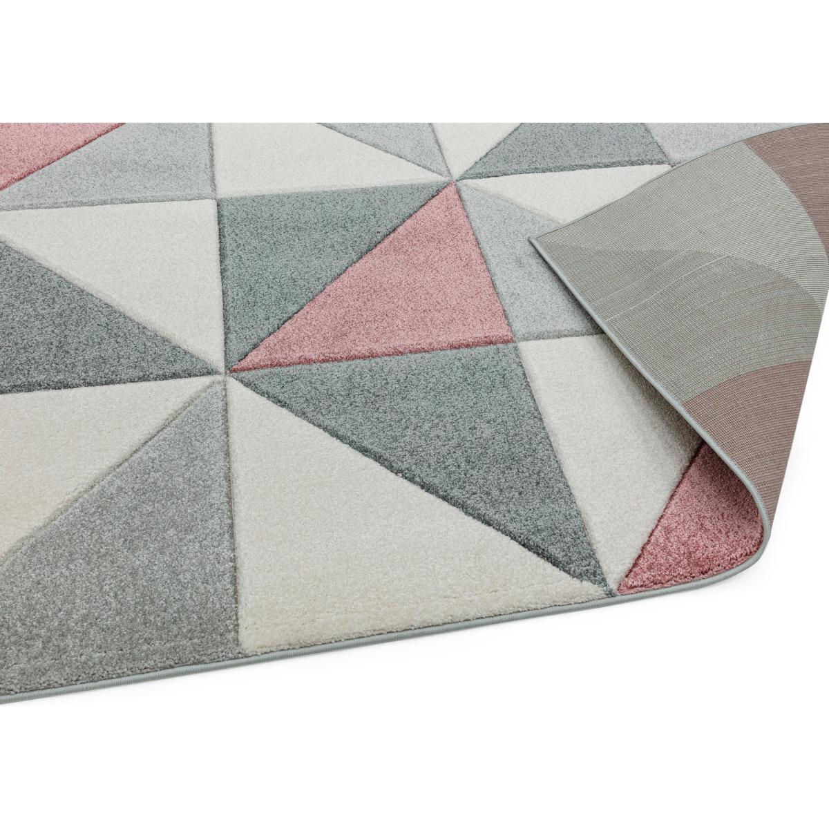 Sketch Cubic Pink Rug - 160cm-x-230cm – image 4