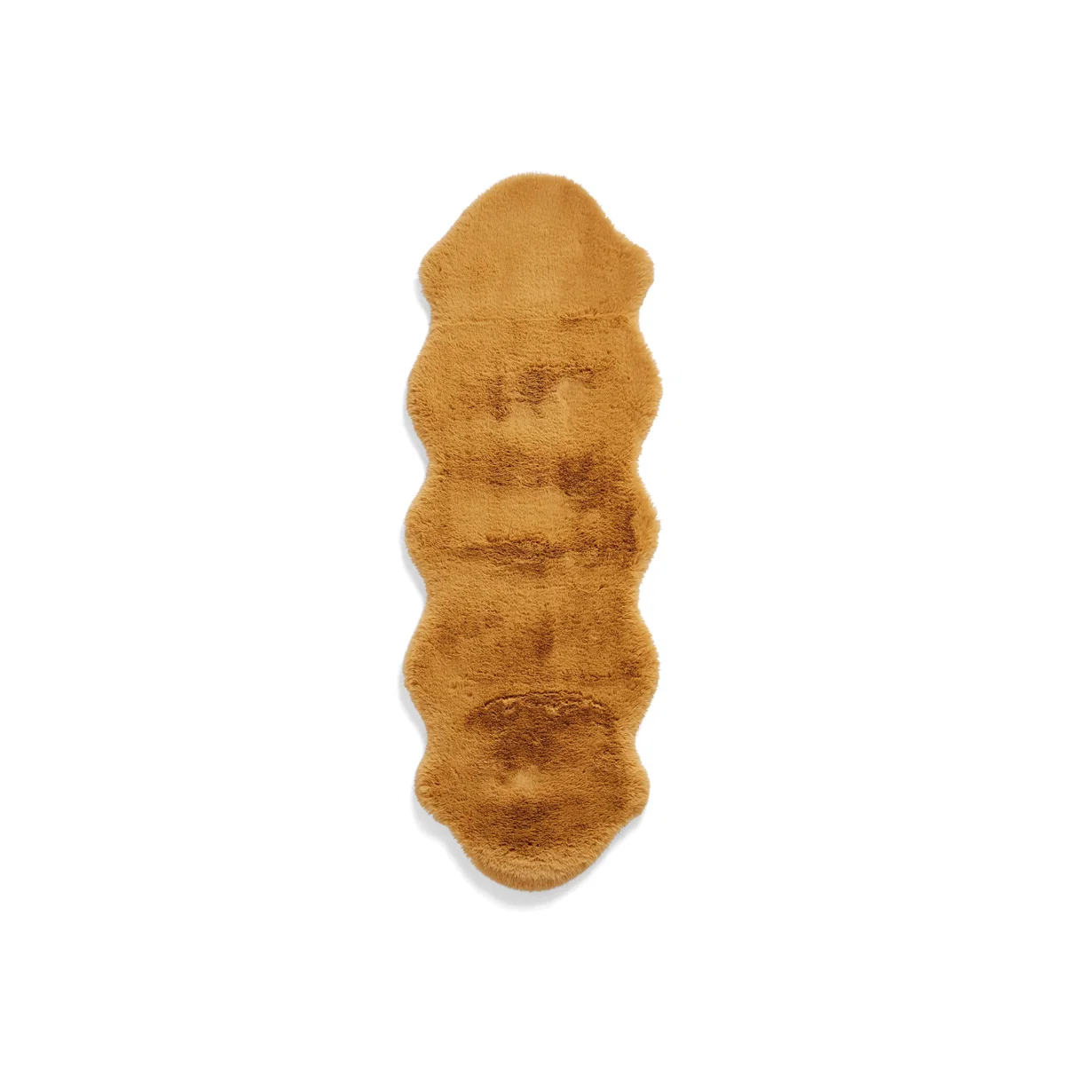 Teddy Double Sheepskin Rug - Mustard – image 1