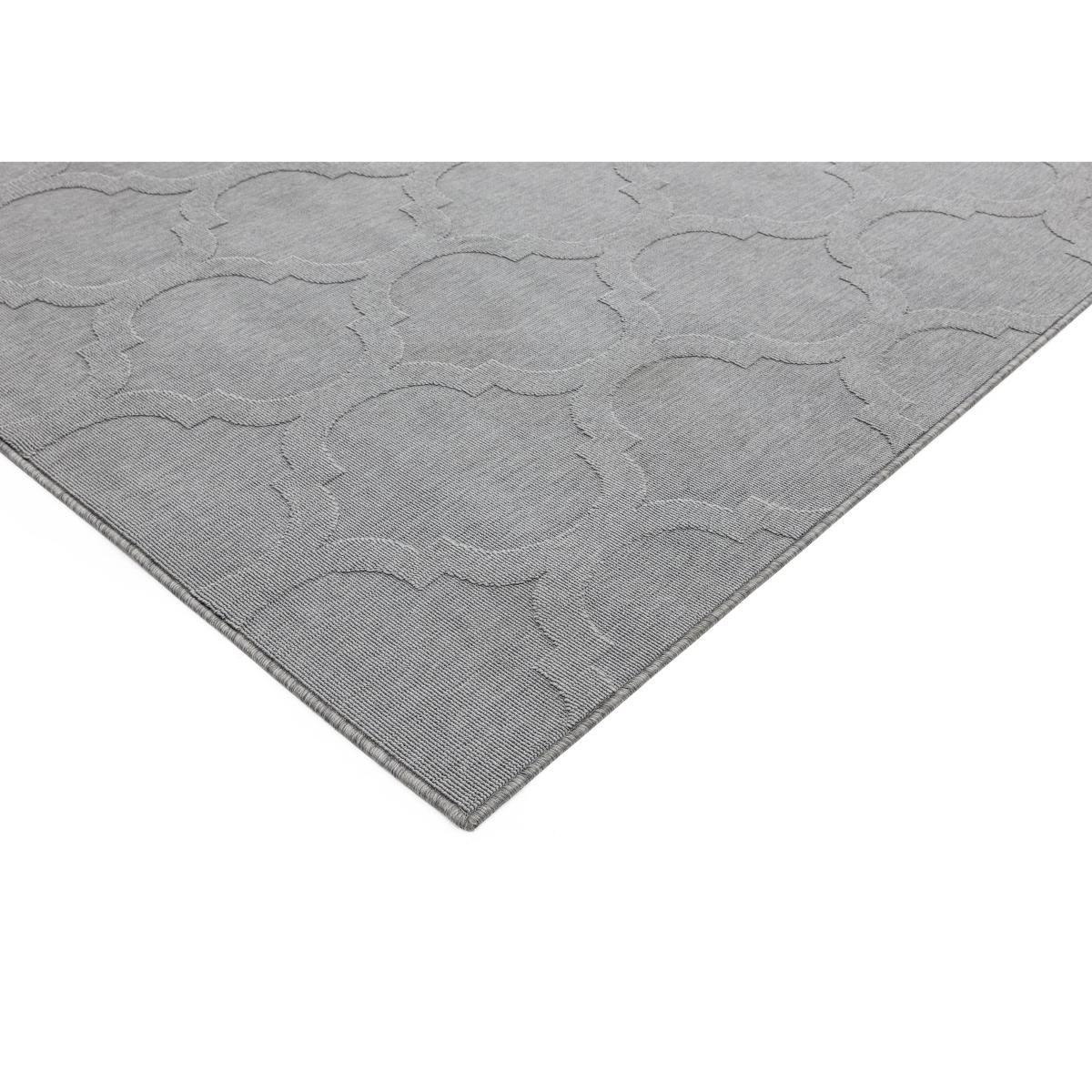 Antibes Grey Trellis Outdoor Rug - 160cm-x-230cm – image 2
