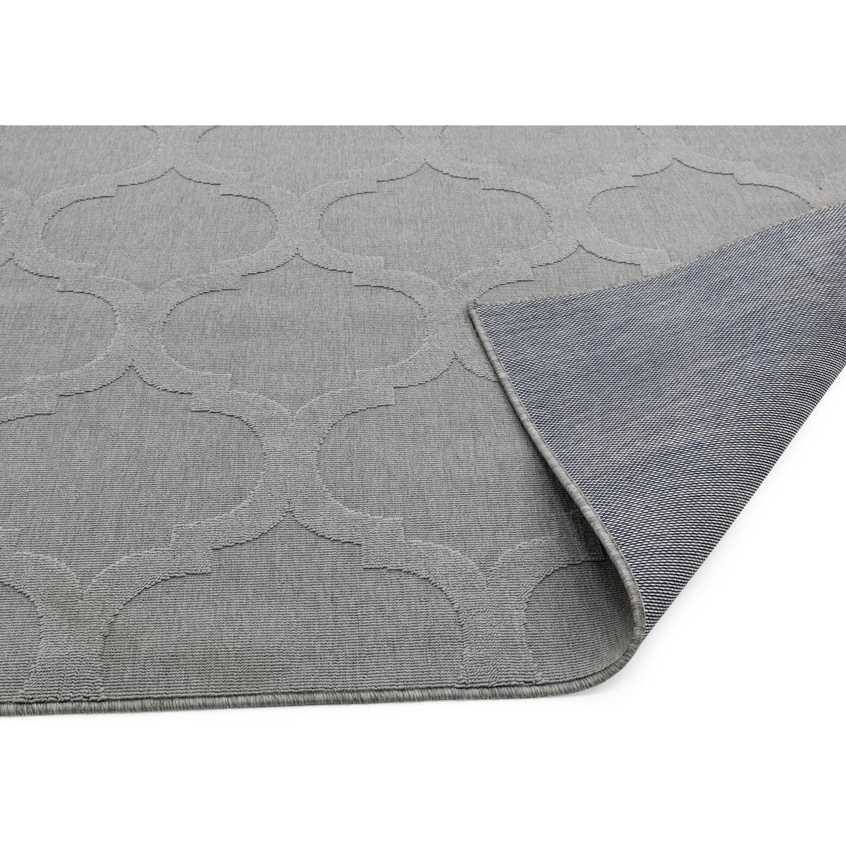 Antibes Grey Trellis Outdoor Rug - 160cm-x-230cm – image 3