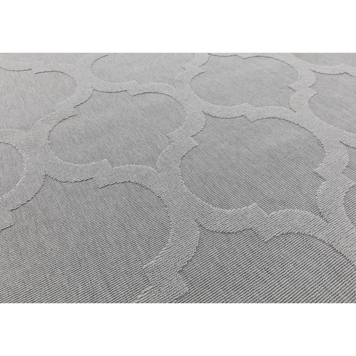 Antibes Grey Trellis Outdoor Rug - 160cm-x-230cm – image 4
