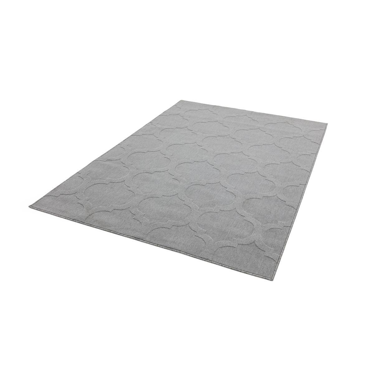 Antibes Grey Trellis Outdoor Rug - 160cm-x-230cm – image 5