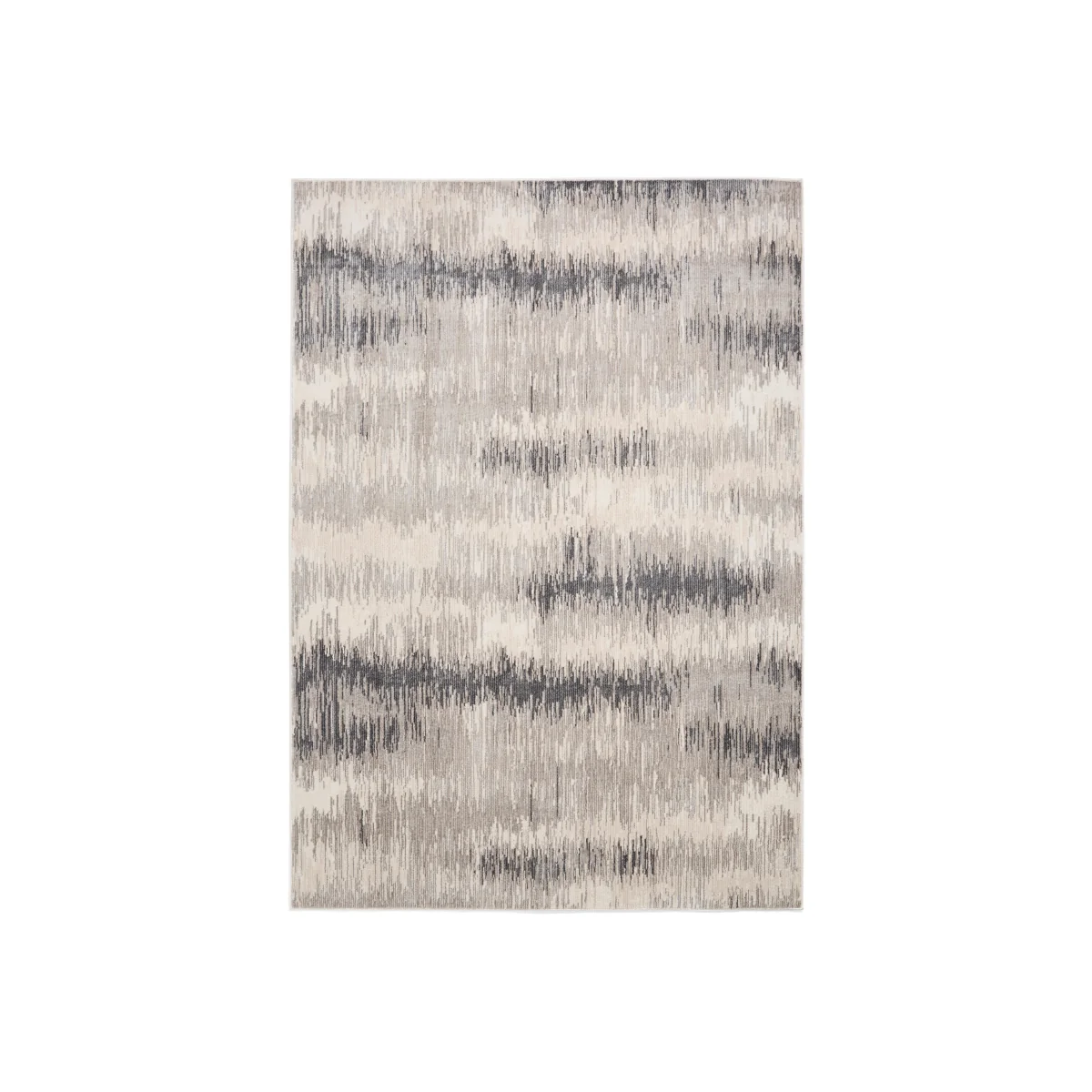 Deriva Rug - 80cm-x-150cm - Cream & Grey – image 1
