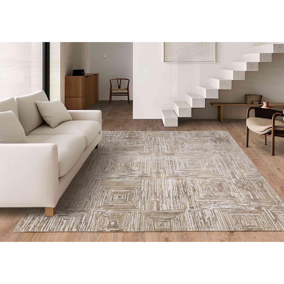 Kuza Portrait Rug - 120cm-x-170cm - Beige – image 2