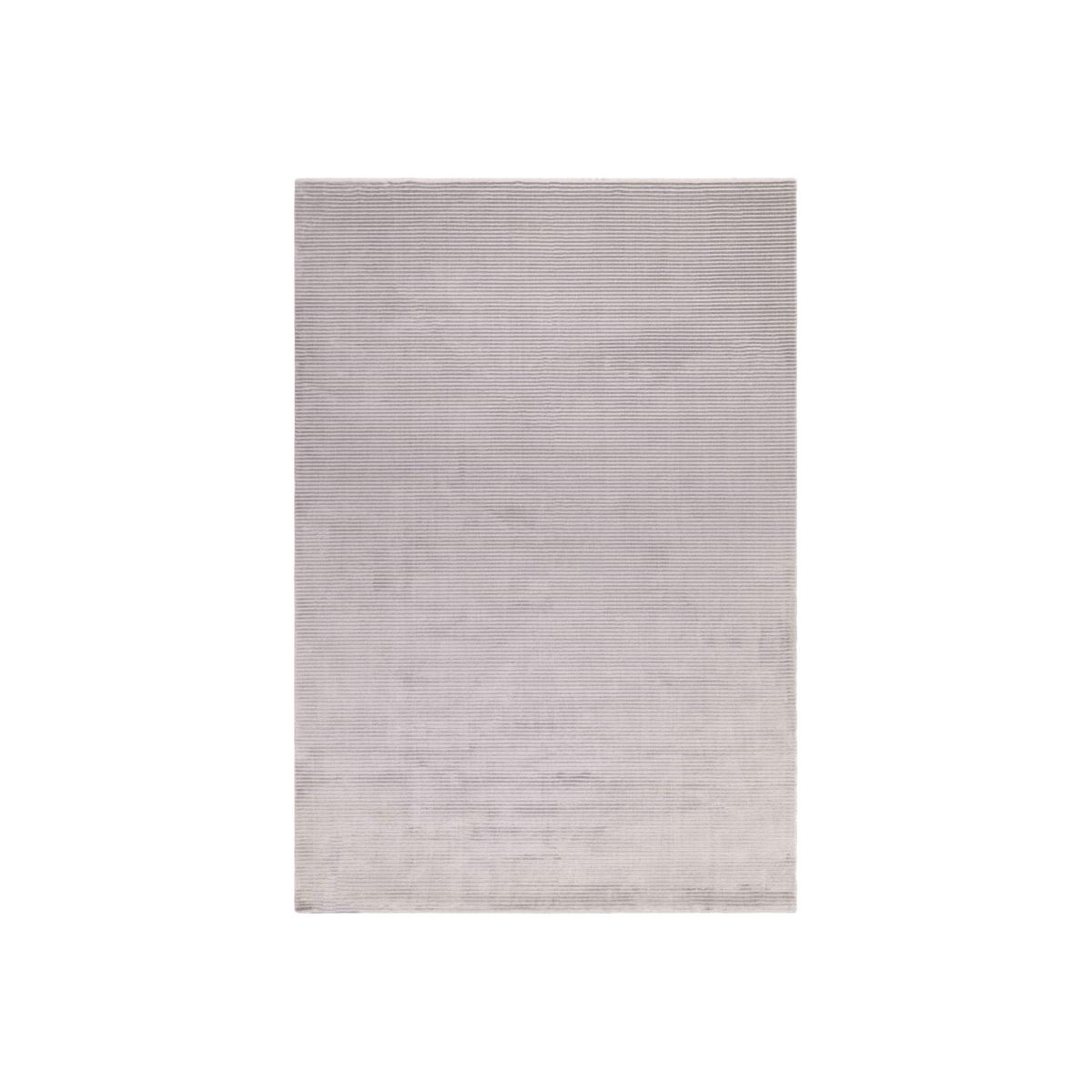 Kuza Stripe Rug - 120cm-x-170cm - Silver – image 1