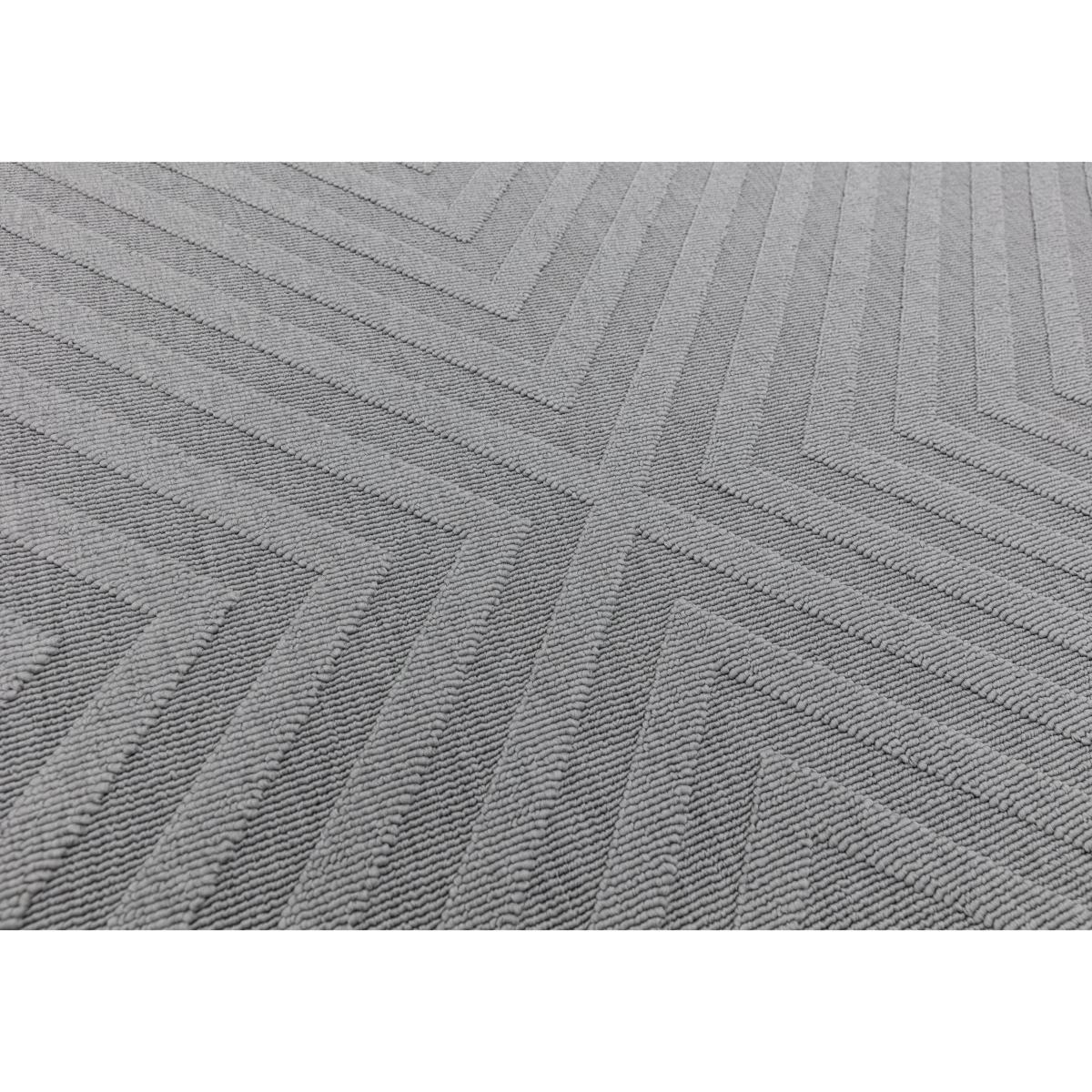 Antibes Light Grey Arrow Outdoor Rug - 80cm-x-150cm – image 4