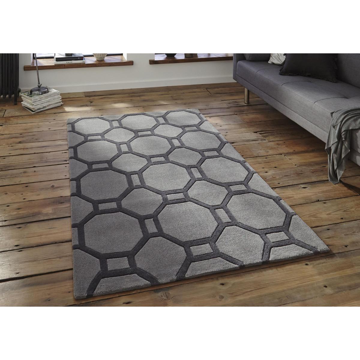 Olly Rug - 150-x-230 - Grey – image 7