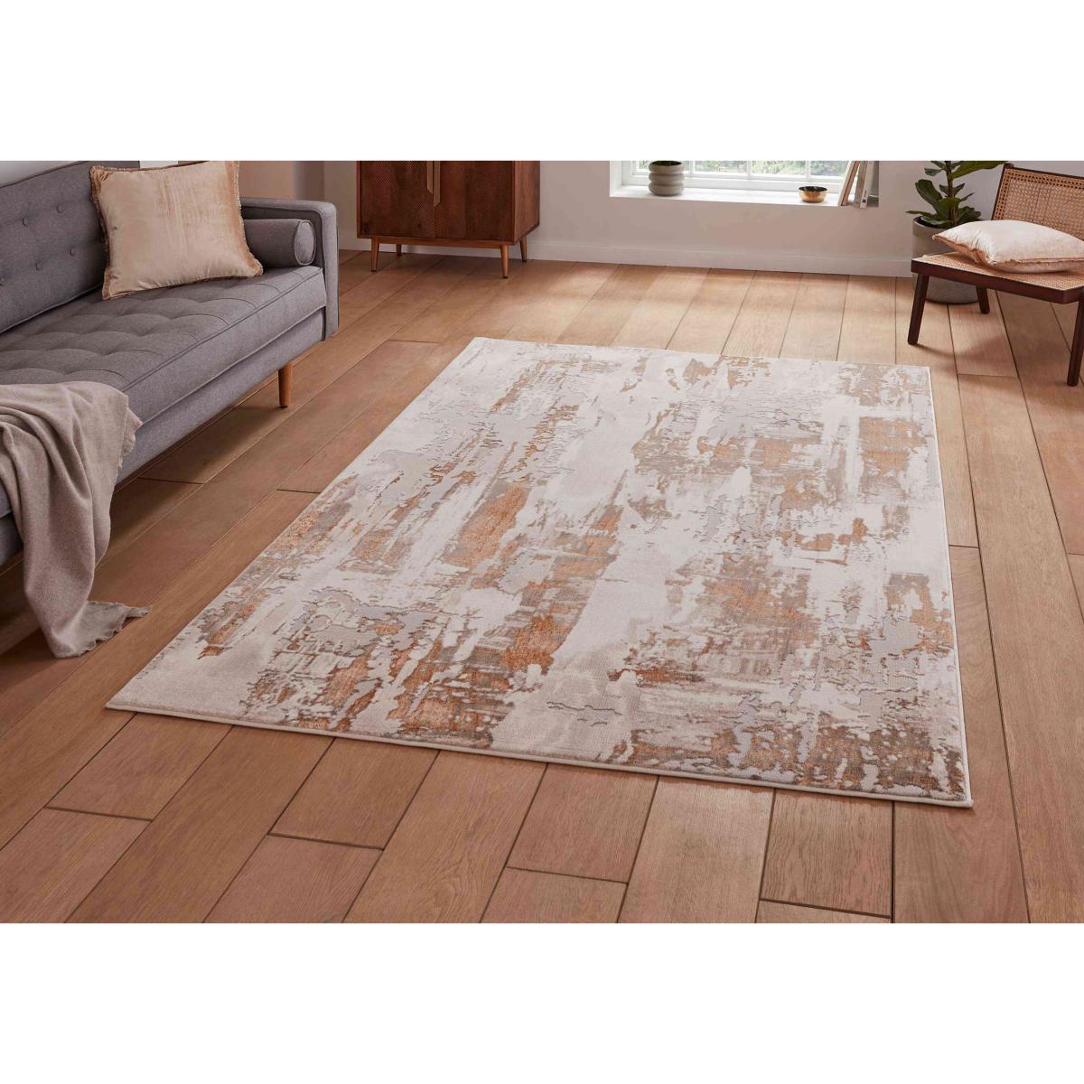 Akio Rug - 160cm-x-230cm - Grey Rose – image 2