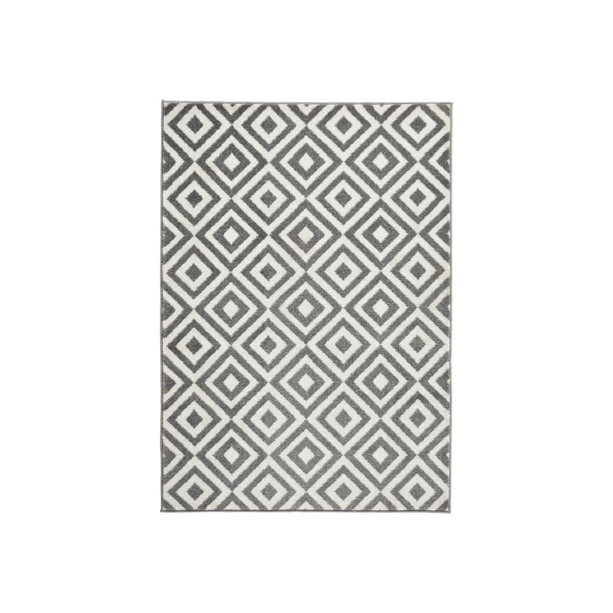 Matrix Rug - 160cm-x-220cm - Grey – image 1