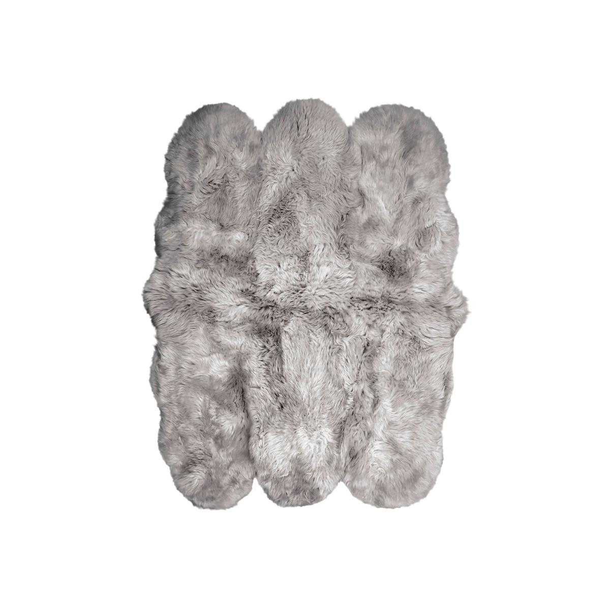 Asiatic Sexto Sheepskin Rug - Silver