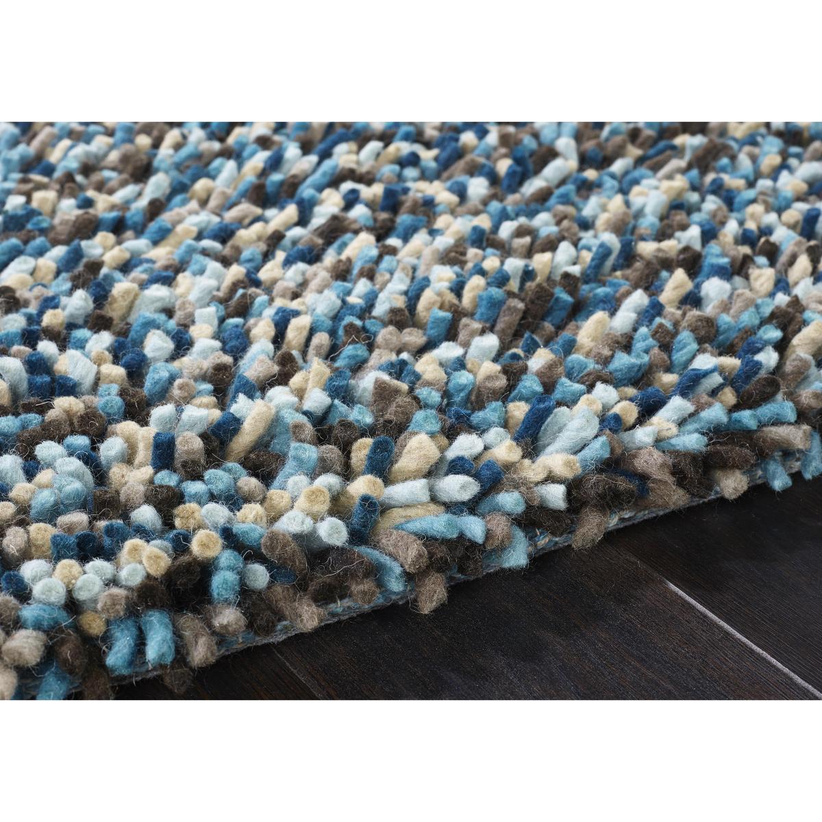 Rocks Shaggy Rug - 160cm-x-230cm - Yellow – image 2